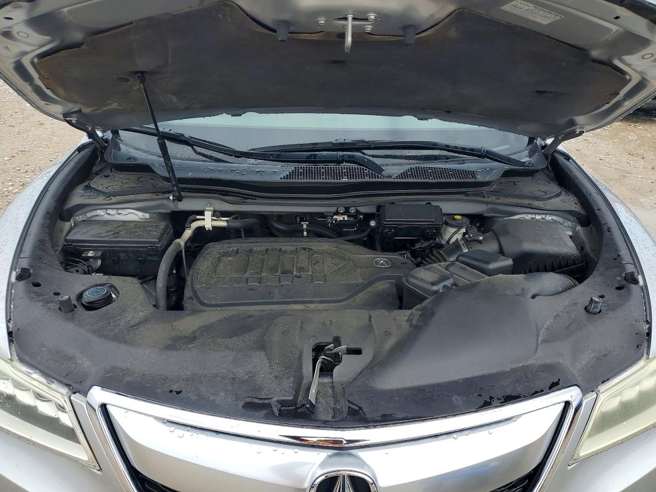 2014 Acura Mdx Technology Silver vin: 5FRYD3H40EB020191