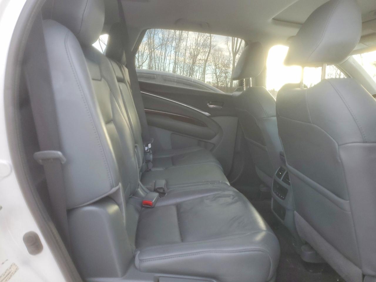 2014 Acura Mdx Technology White vin: 5FRYD3H40EB020711