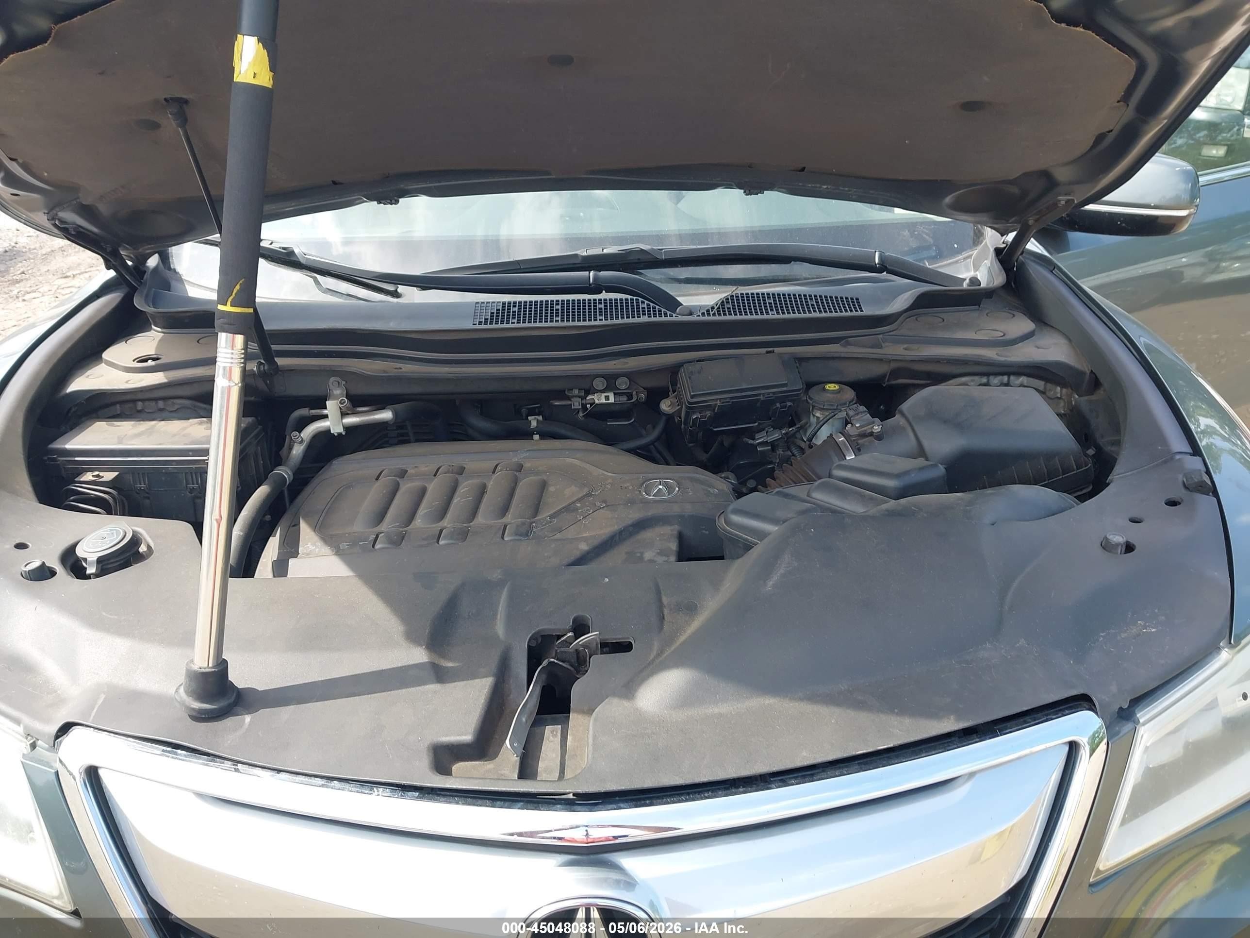2015 Acura Mdx Technology Package Gray vin: 5FRYD3H40FB001223