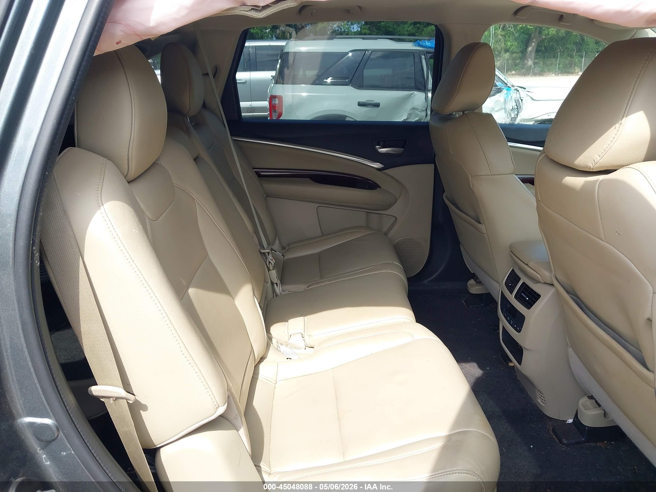 2015 Acura Mdx Technology Package Gray vin: 5FRYD3H40FB001223