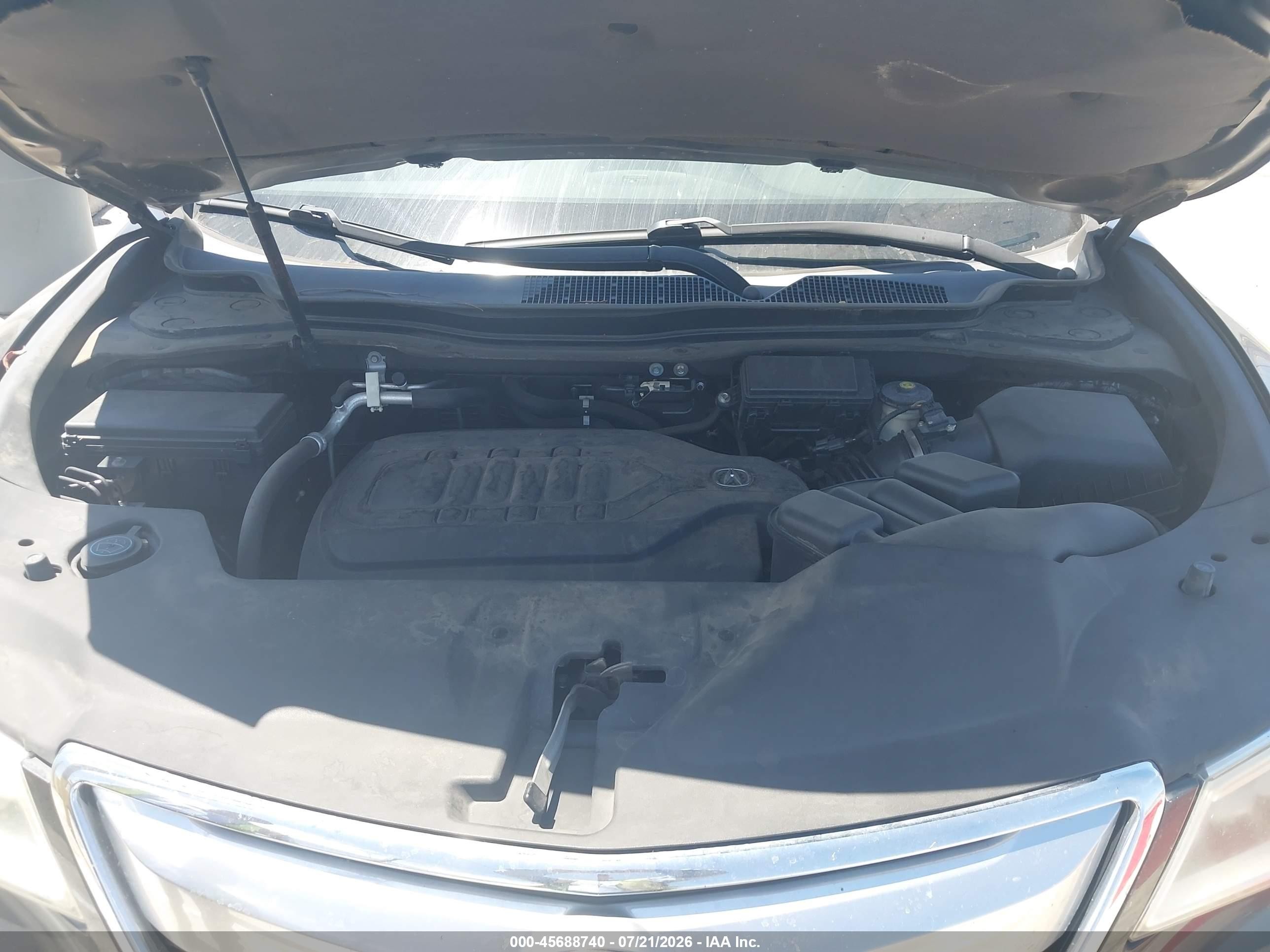 2015 Acura Mdx Technology Package Серый vin: 5FRYD3H40FB009497