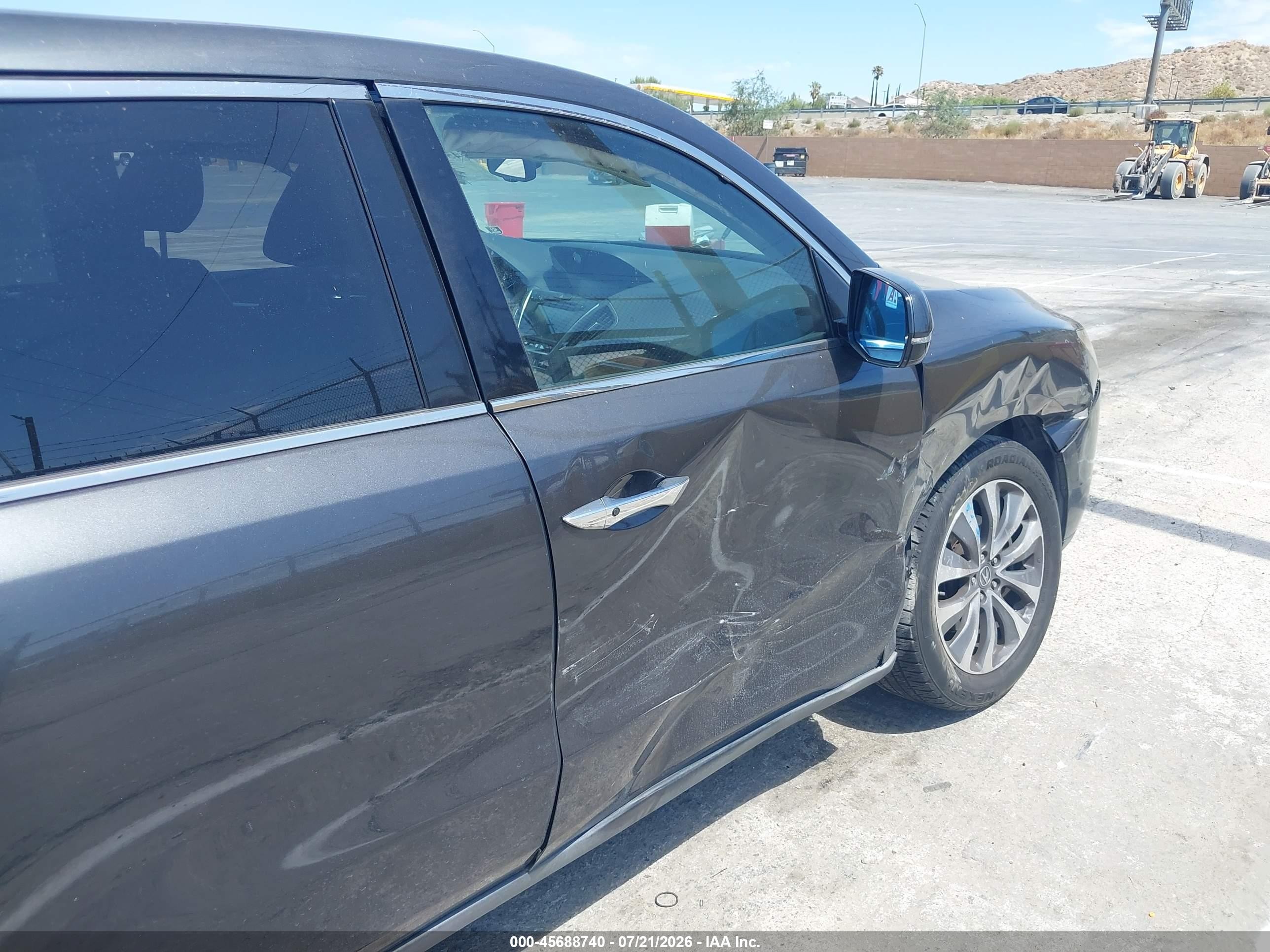 2015 Acura Mdx Technology Package Серый vin: 5FRYD3H40FB009497