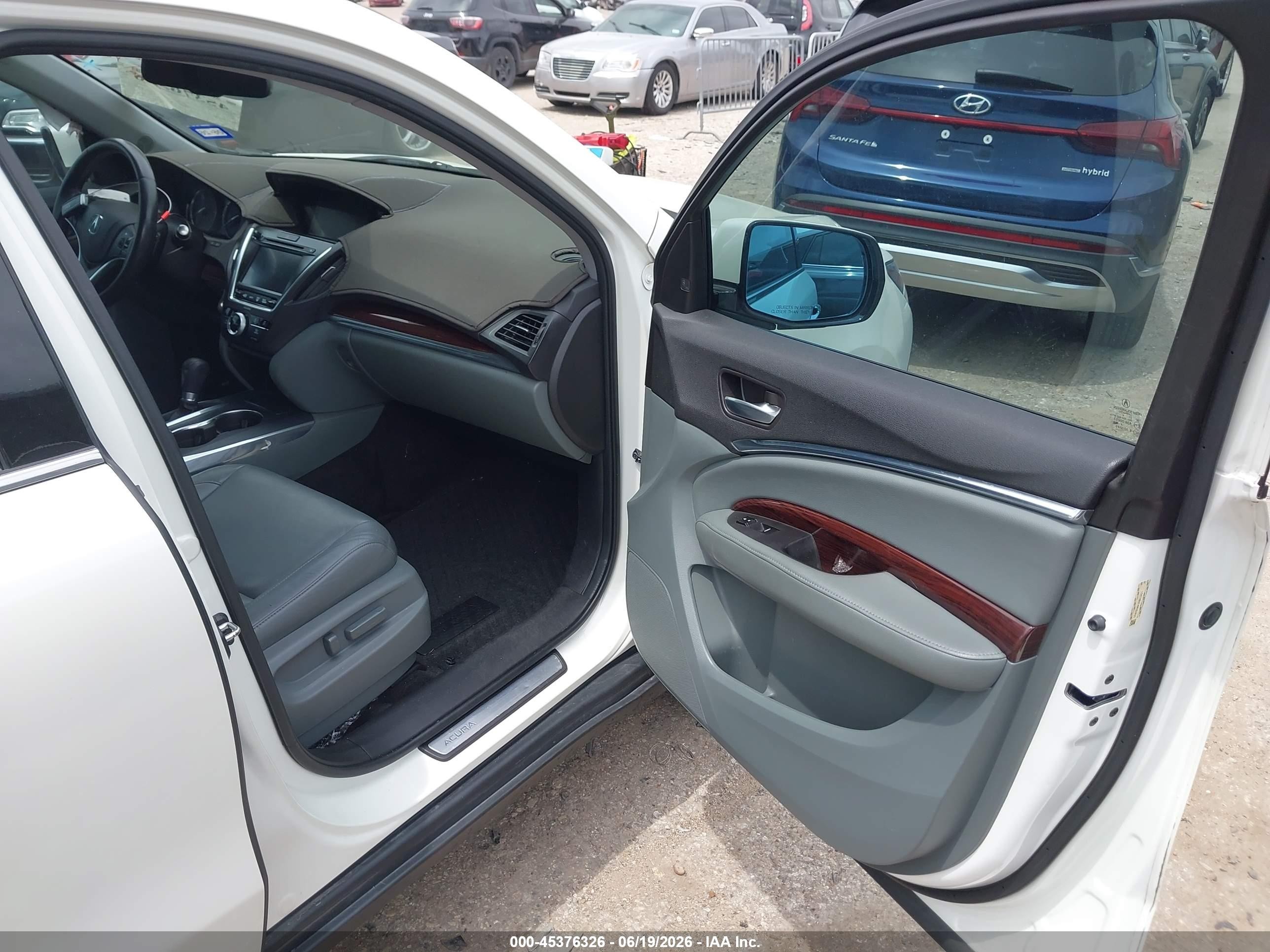 2015 Acura Mdx Technology Package White vin: 5FRYD3H41FB013221