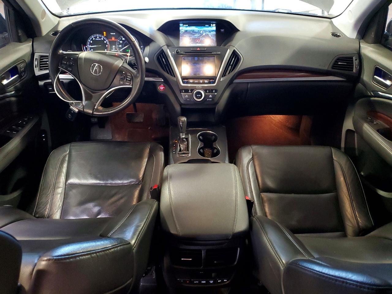 2014 Acura Mdx Technology Gray vin: 5FRYD3H42EB017485