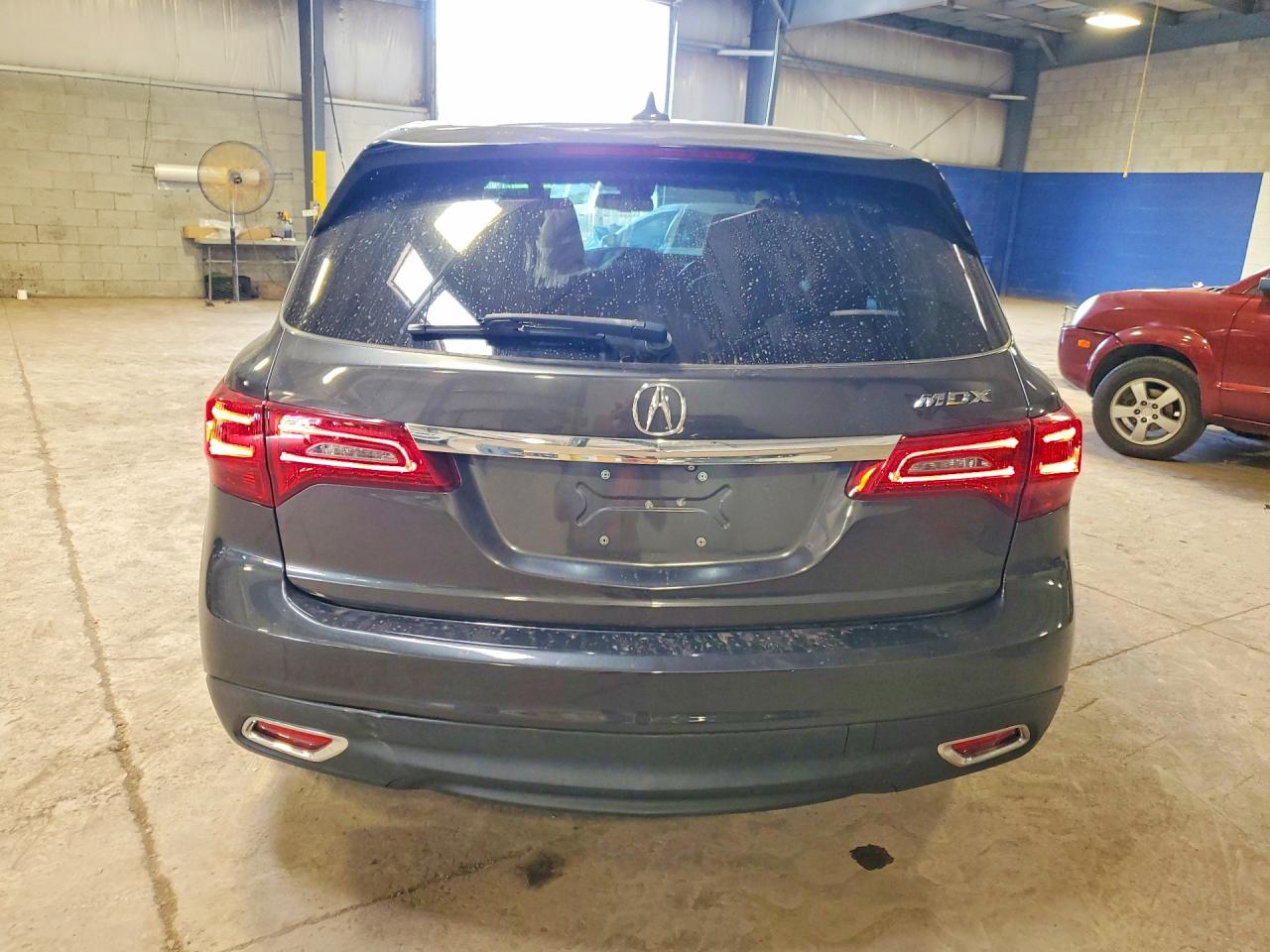 2014 Acura Mdx Technology Gray vin: 5FRYD3H42EB017485