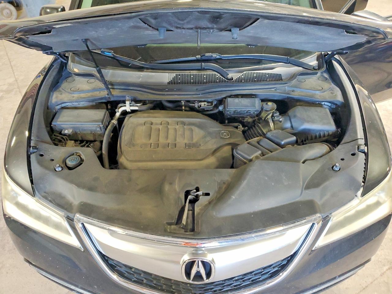 2014 Acura Mdx Technology Gray vin: 5FRYD3H42EB017485