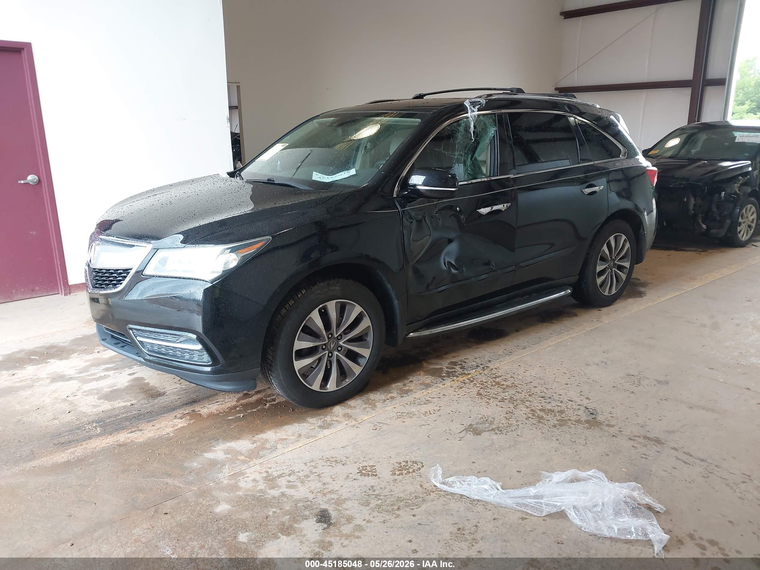 2014 Acura Mdx Technology Package Black vin: 5FRYD3H42EB017857