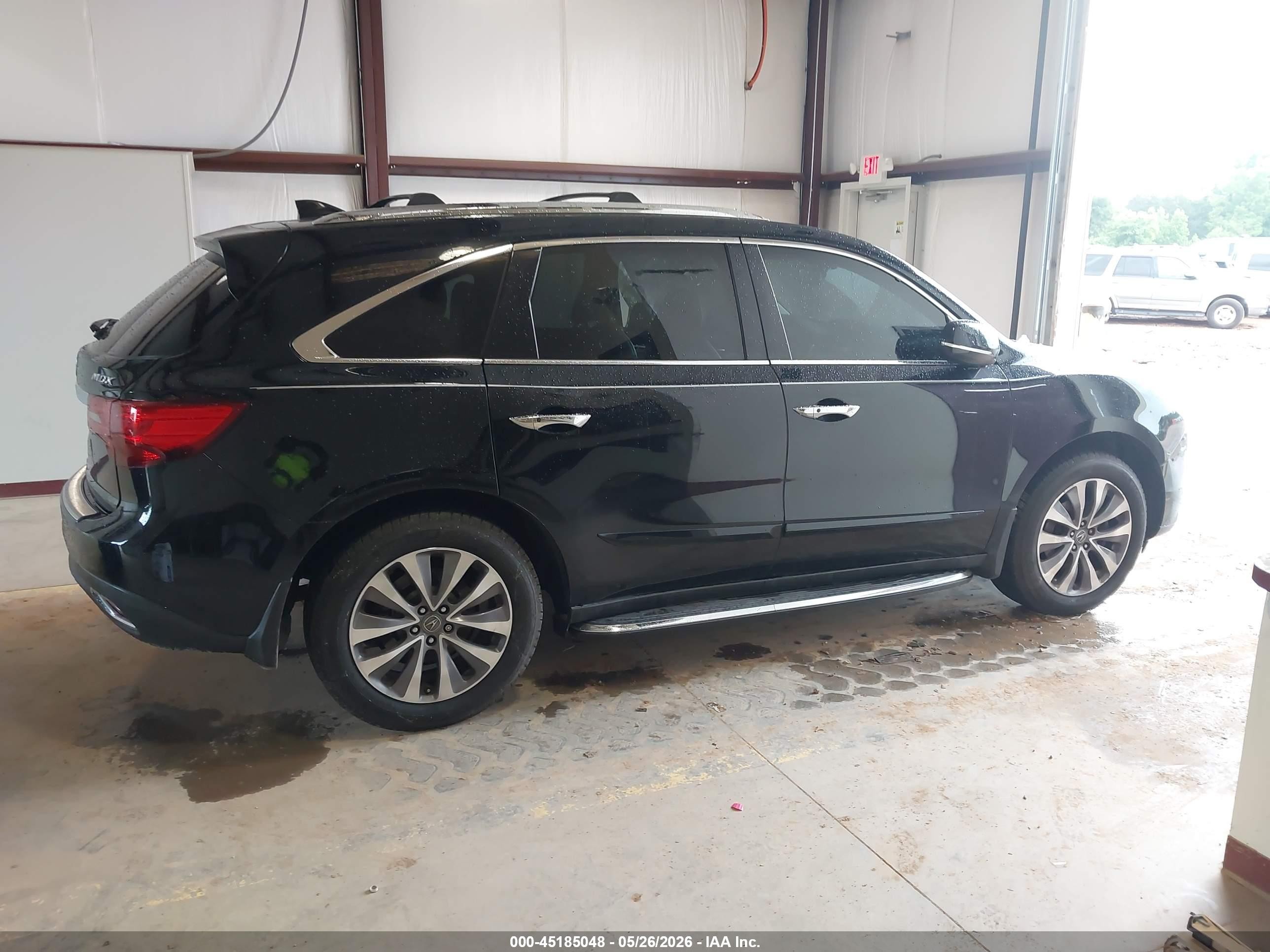 2014 Acura Mdx Technology Package Black vin: 5FRYD3H42EB017857
