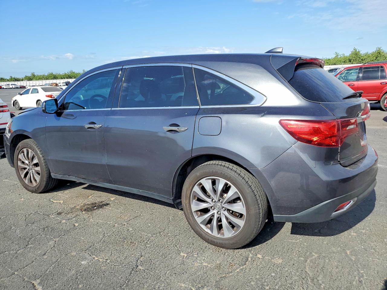 2015 Acura Mdx Technology Charcoal vin: 5FRYD3H42FB001529