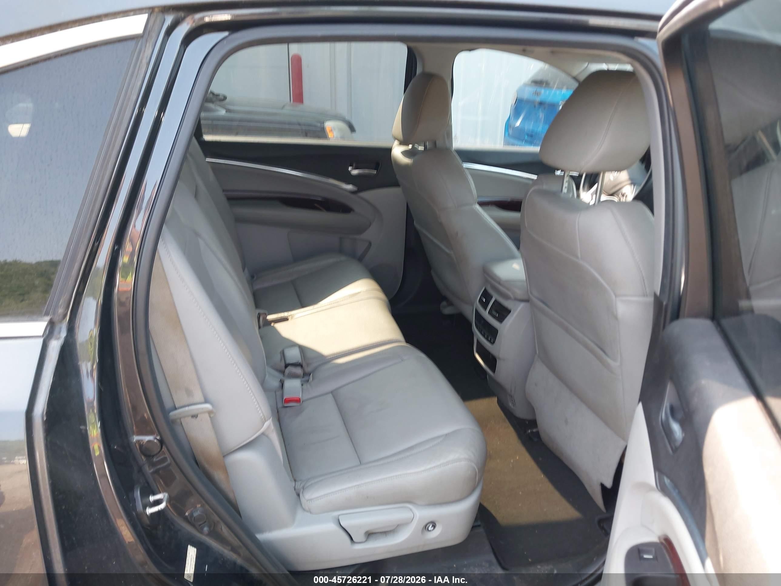 2015 Acura Mdx Technology Package Gray vin: 5FRYD3H42FB006729