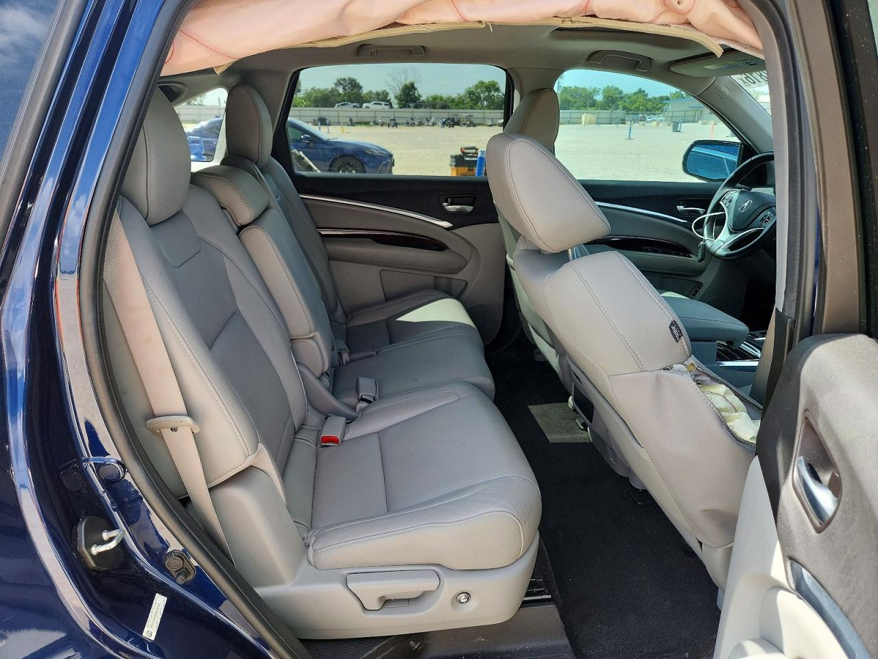 2014 Acura Mdx Technology Blue vin: 5FRYD3H43EB002025