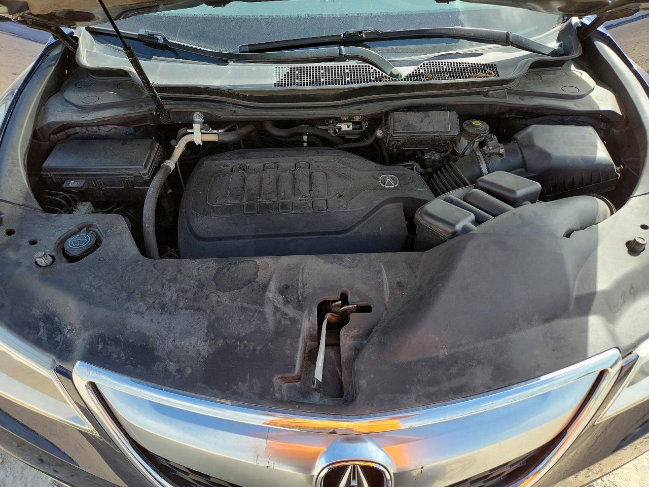 2014 Acura Mdx Technology Blue vin: 5FRYD3H43EB002025