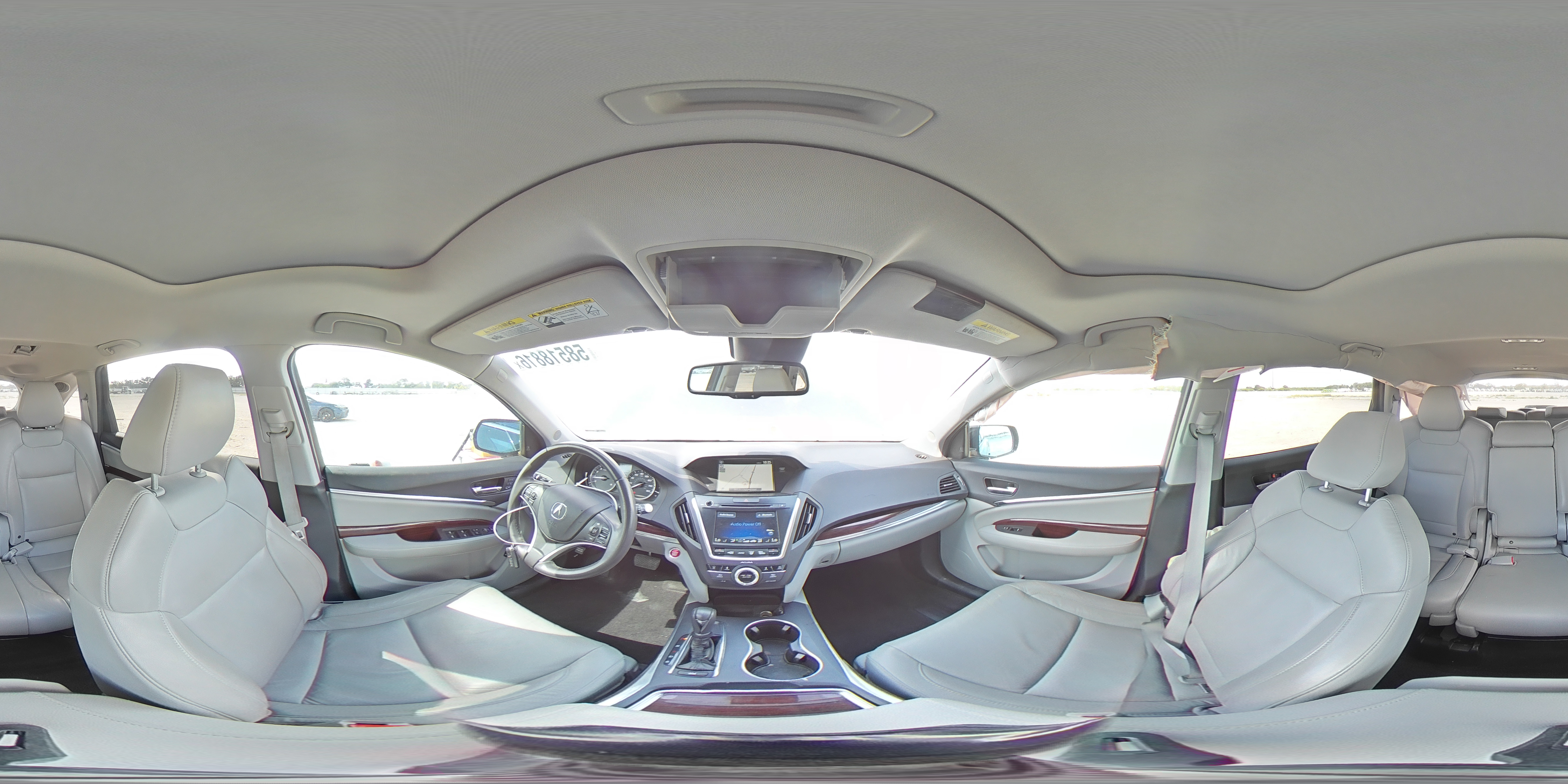 2014 Acura Mdx Technology Blue vin: 5FRYD3H43EB002025