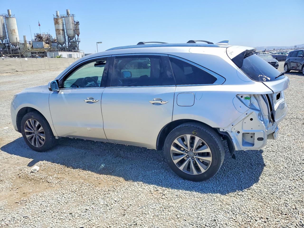 2014 Acura Mdx Technology Silver vin: 5FRYD3H44EB008979