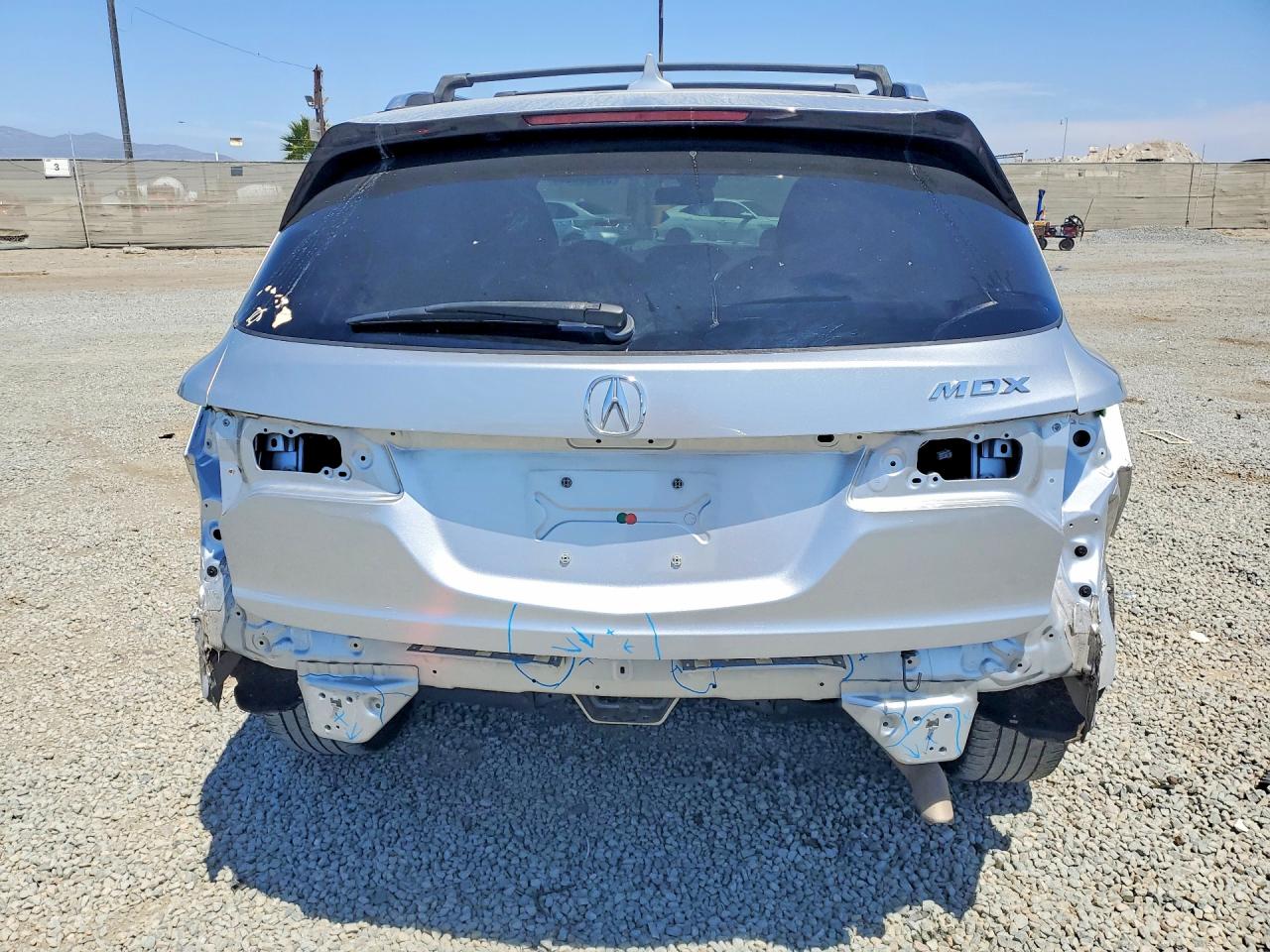 2014 Acura Mdx Technology Silver vin: 5FRYD3H44EB008979