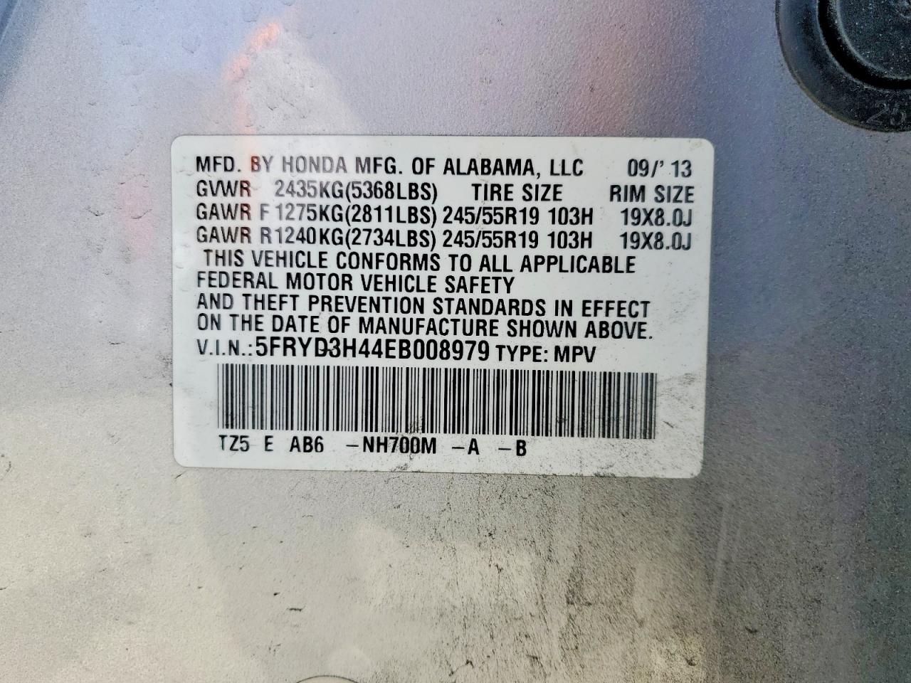 2014 Acura Mdx Technology Silver vin: 5FRYD3H44EB008979
