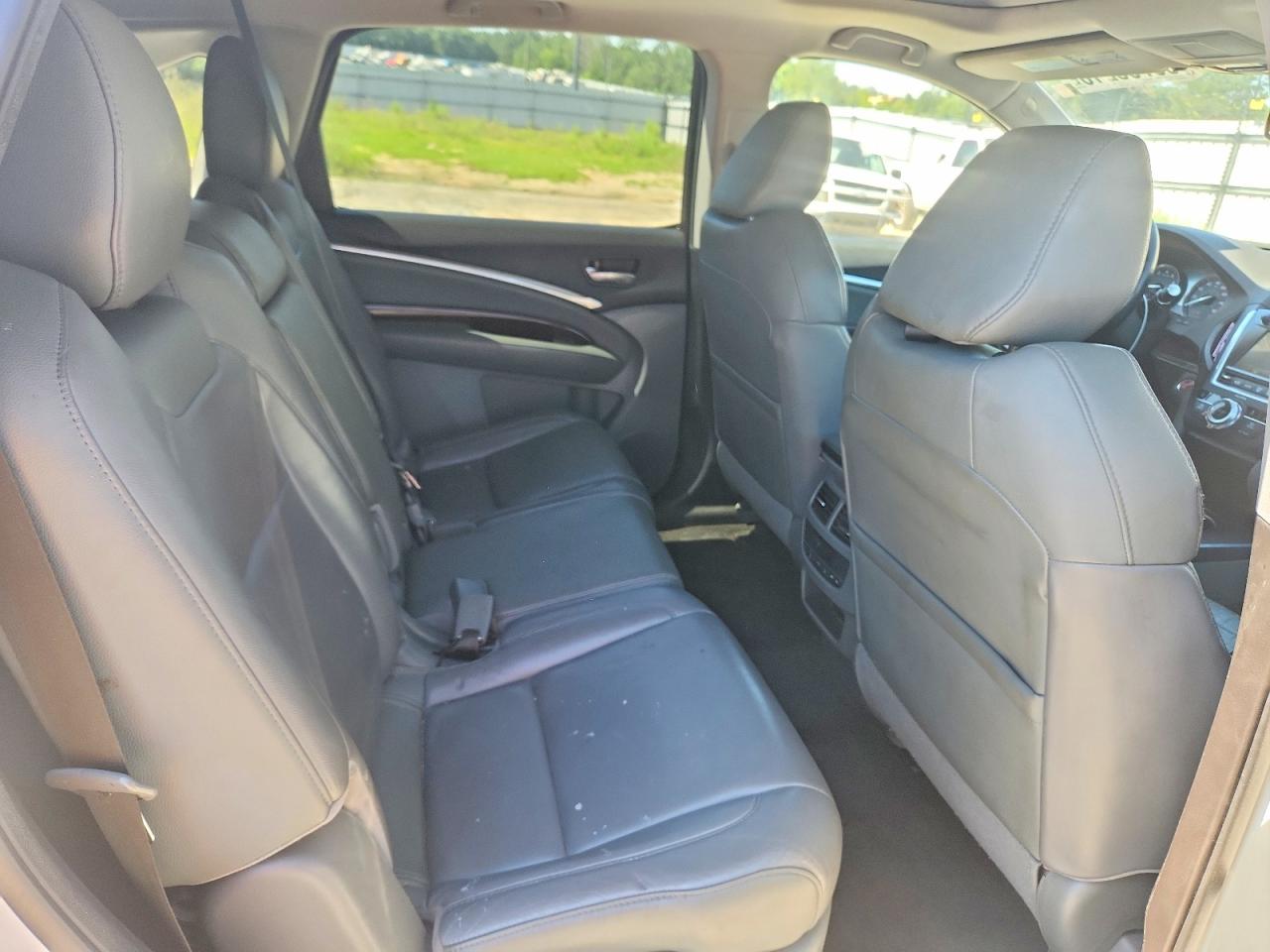 2014 Acura Mdx Technology White vin: 5FRYD3H44EB010974