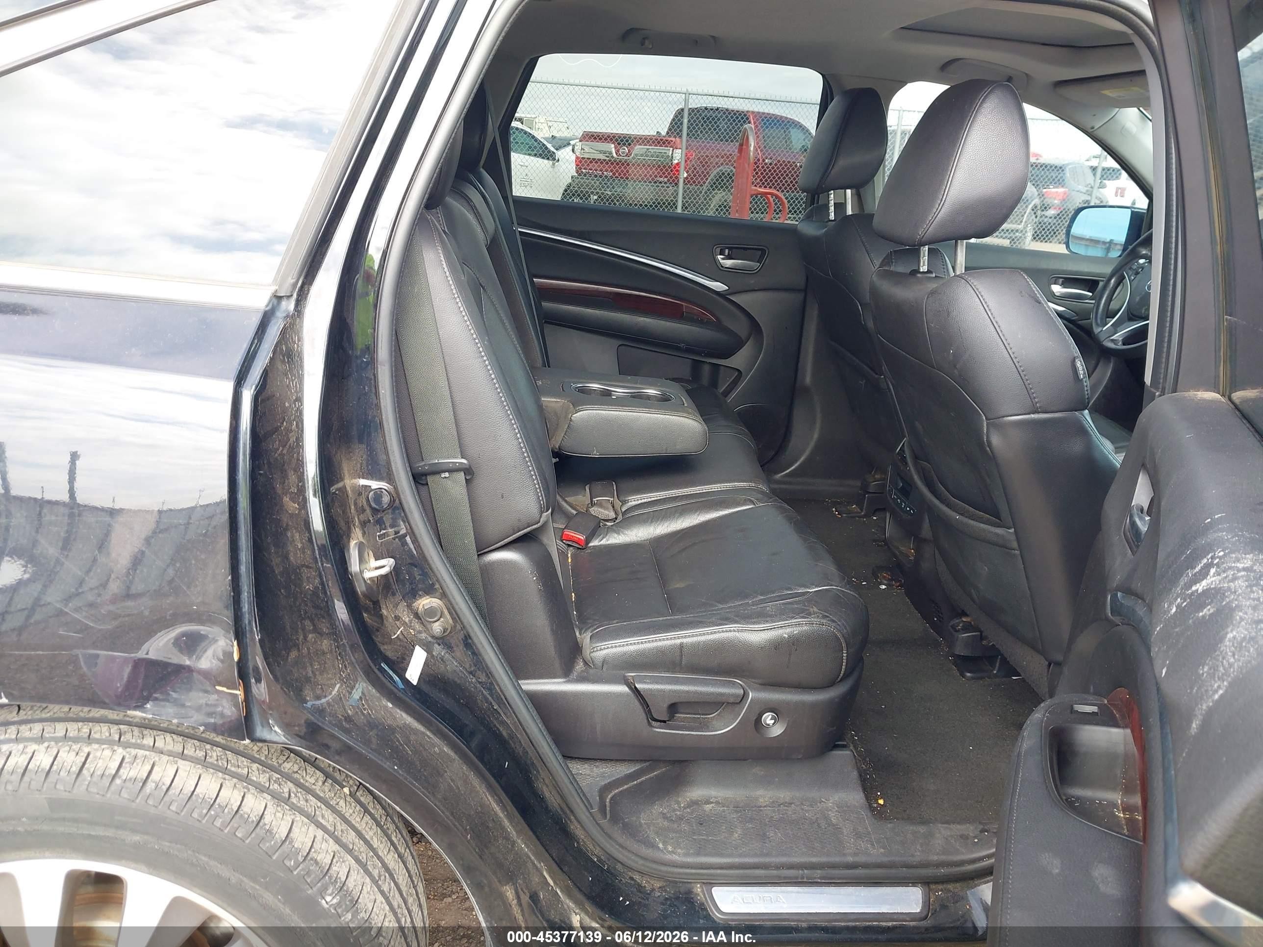2014 Acura Mdx Technology Package Black vin: 5FRYD3H44EB016113
