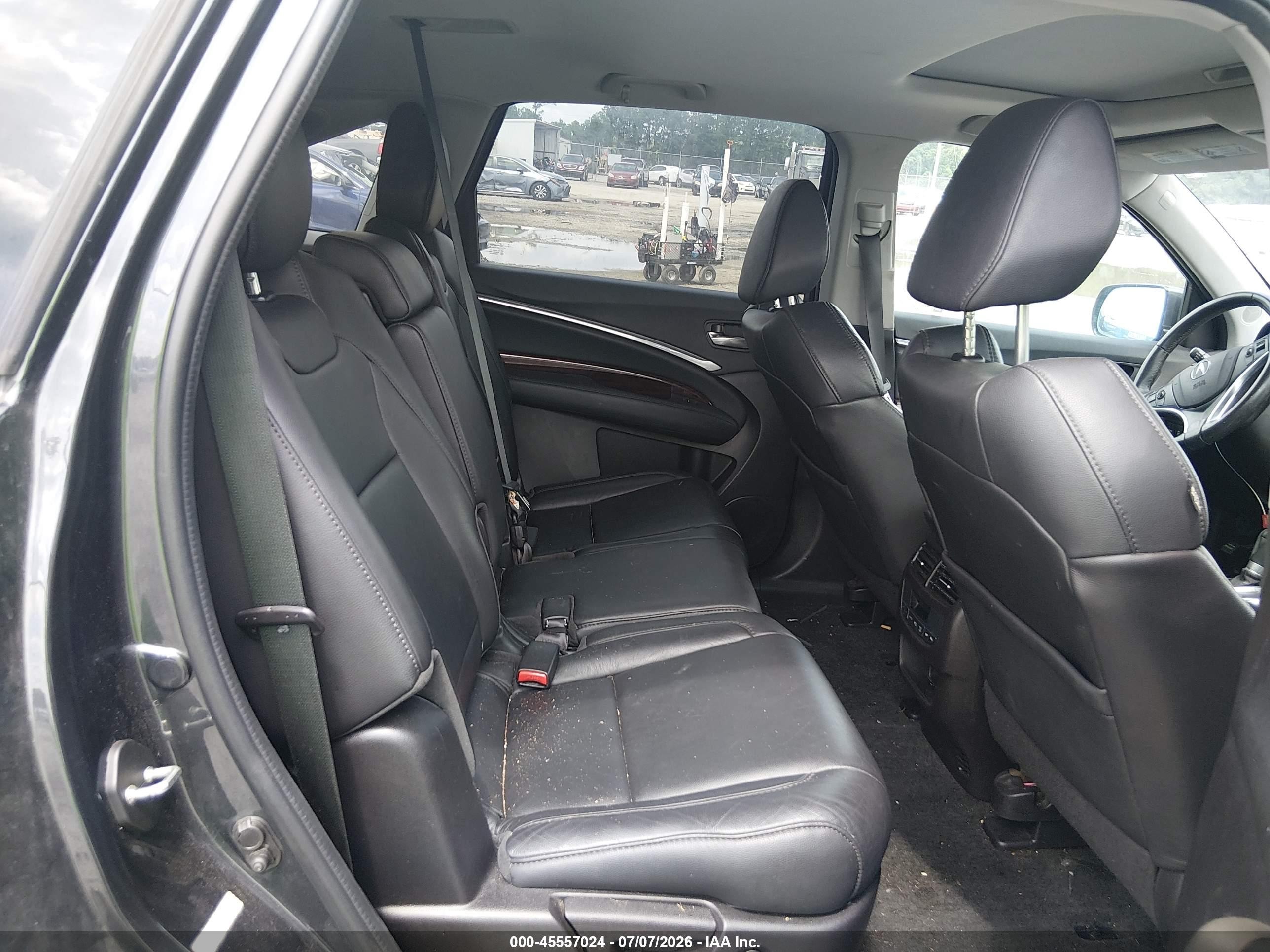 2015 Acura Mdx Technology Package Gray vin: 5FRYD3H44FB014606