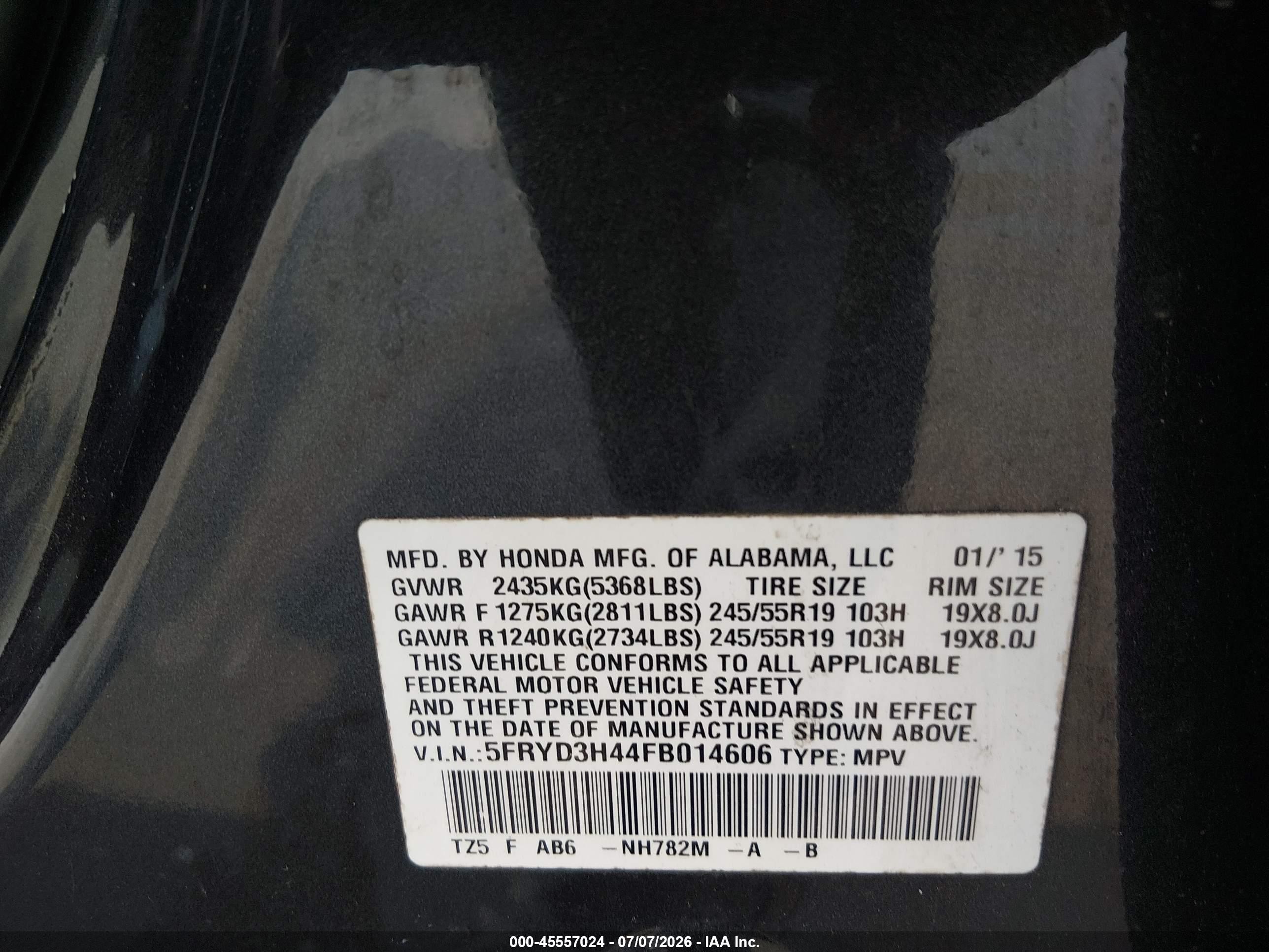 2015 Acura Mdx Technology Package Gray vin: 5FRYD3H44FB014606