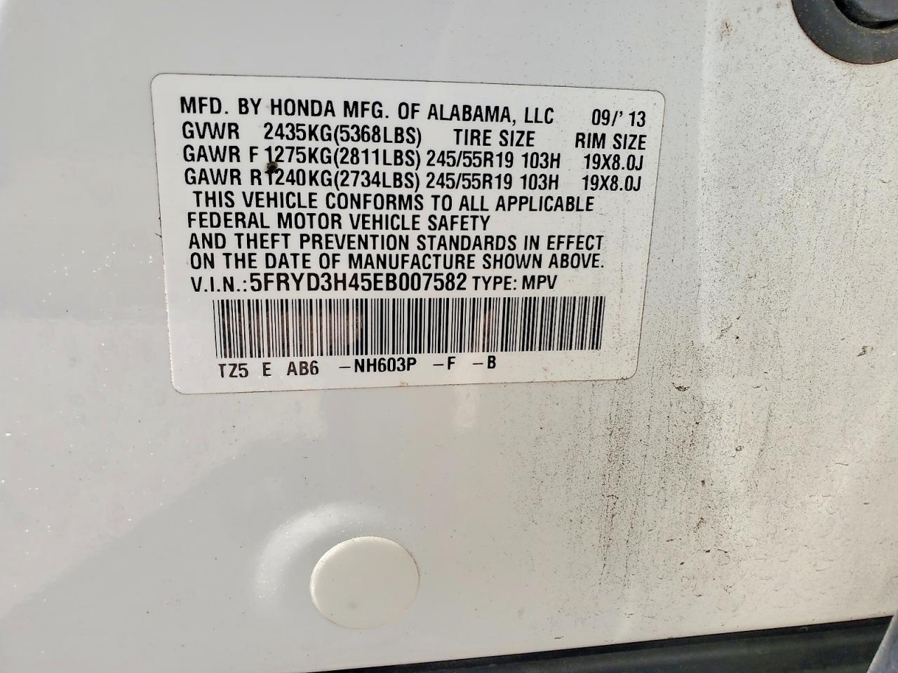 2014 Acura Mdx Technology White vin: 5FRYD3H45EB007582