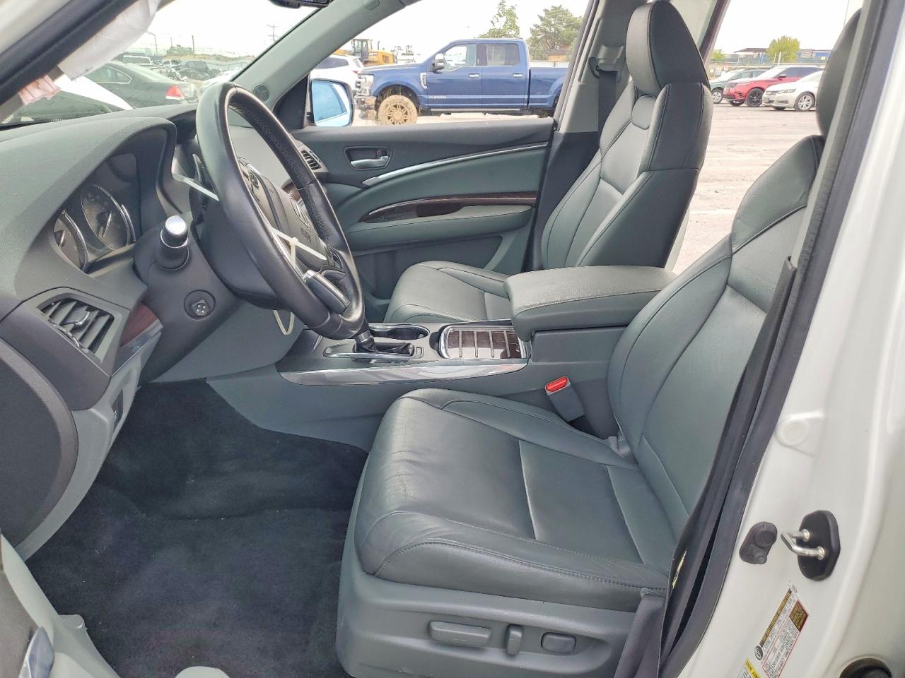 2014 Acura Mdx Technology White vin: 5FRYD3H45EB009297