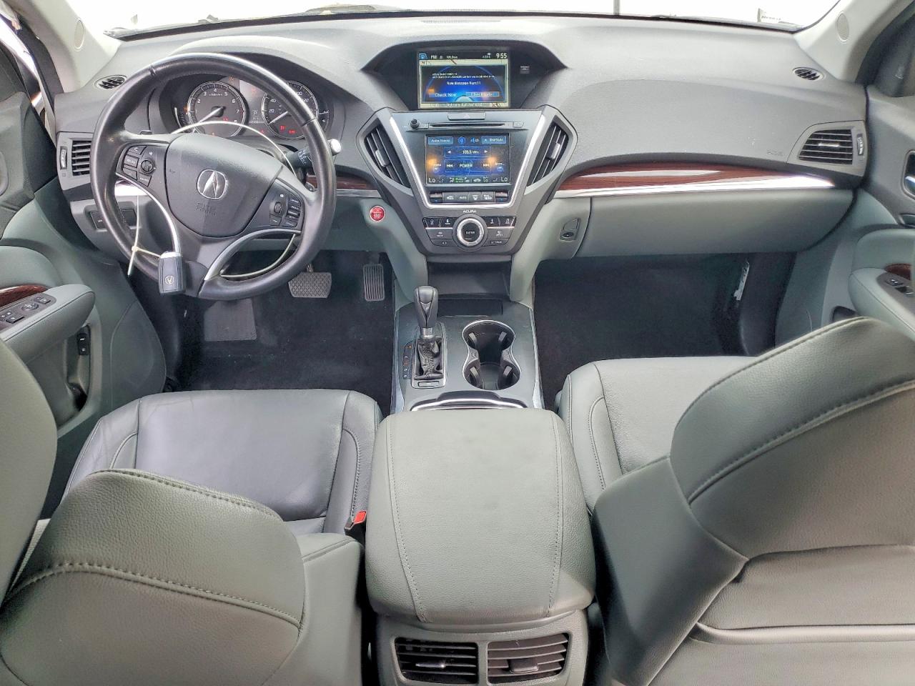 2014 Acura Mdx Technology White vin: 5FRYD3H45EB009297