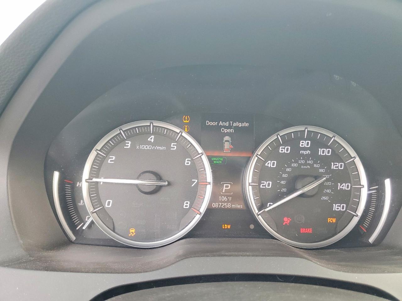 2014 Acura Mdx Technology White vin: 5FRYD3H45EB009297