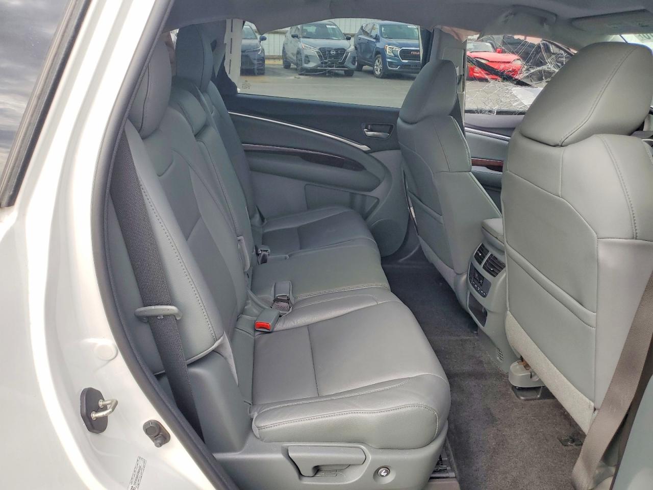 2014 Acura Mdx Technology White vin: 5FRYD3H45EB009297