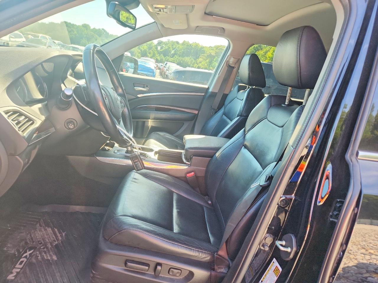 2014 Acura Mdx Technology Black vin: 5FRYD3H45EB013432