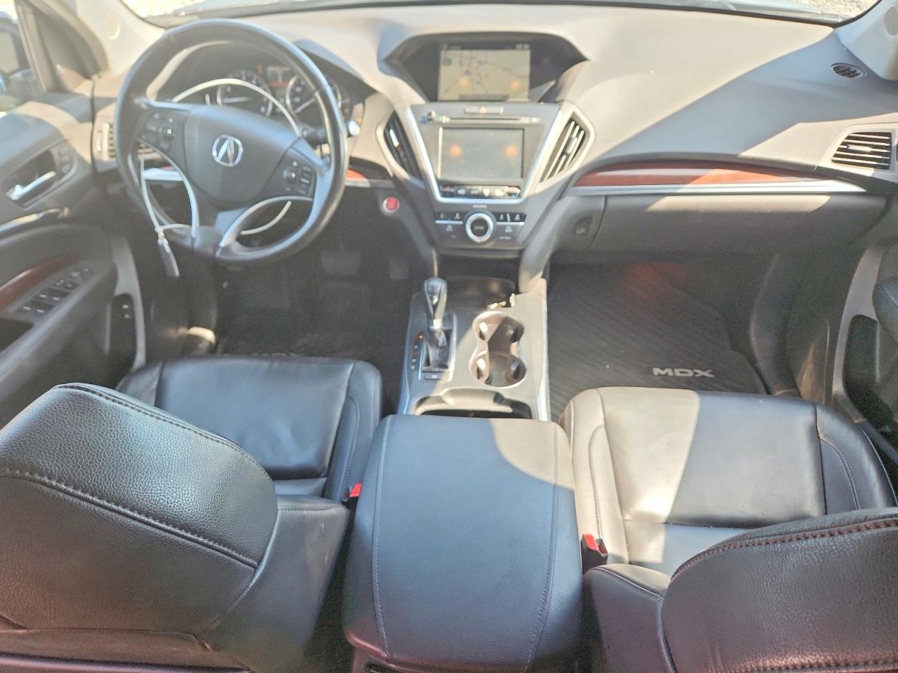 2014 Acura Mdx Technology Black vin: 5FRYD3H45EB013432