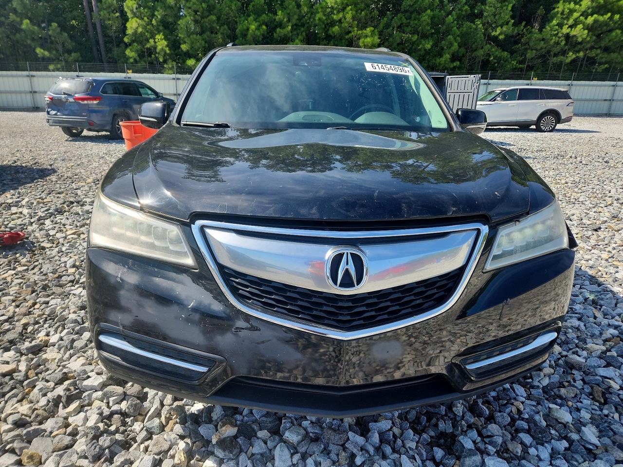 2014 Acura Mdx Technology Black vin: 5FRYD3H45EB013432
