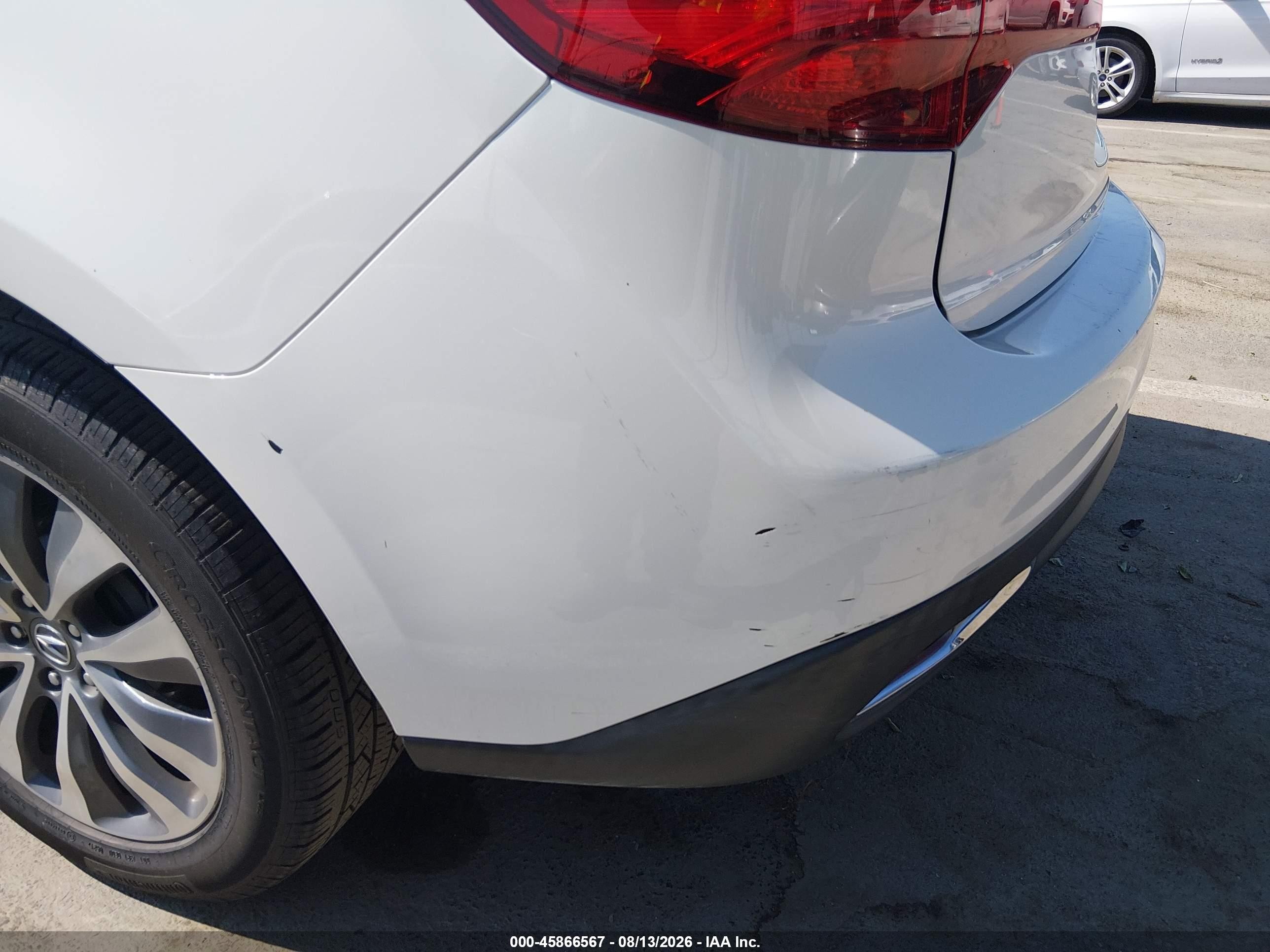 2015 Acura Mdx Technology Package White vin: 5FRYD3H45FB001007