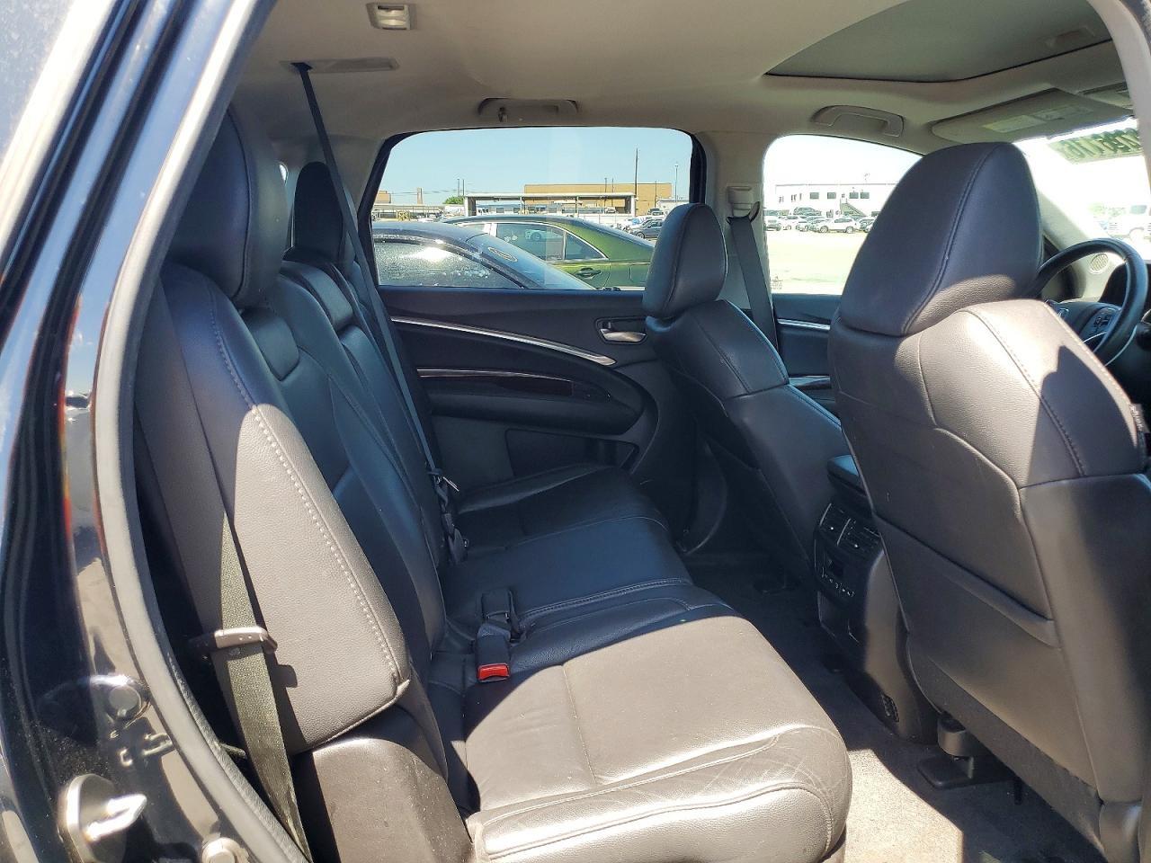 2015 Acura Mdx Technology Black vin: 5FRYD3H45FB003288