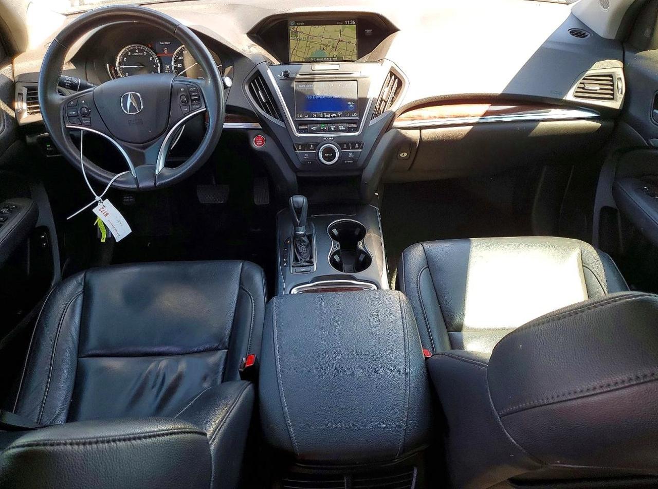 2015 Acura Mdx Technology Black vin: 5FRYD3H45FB003288