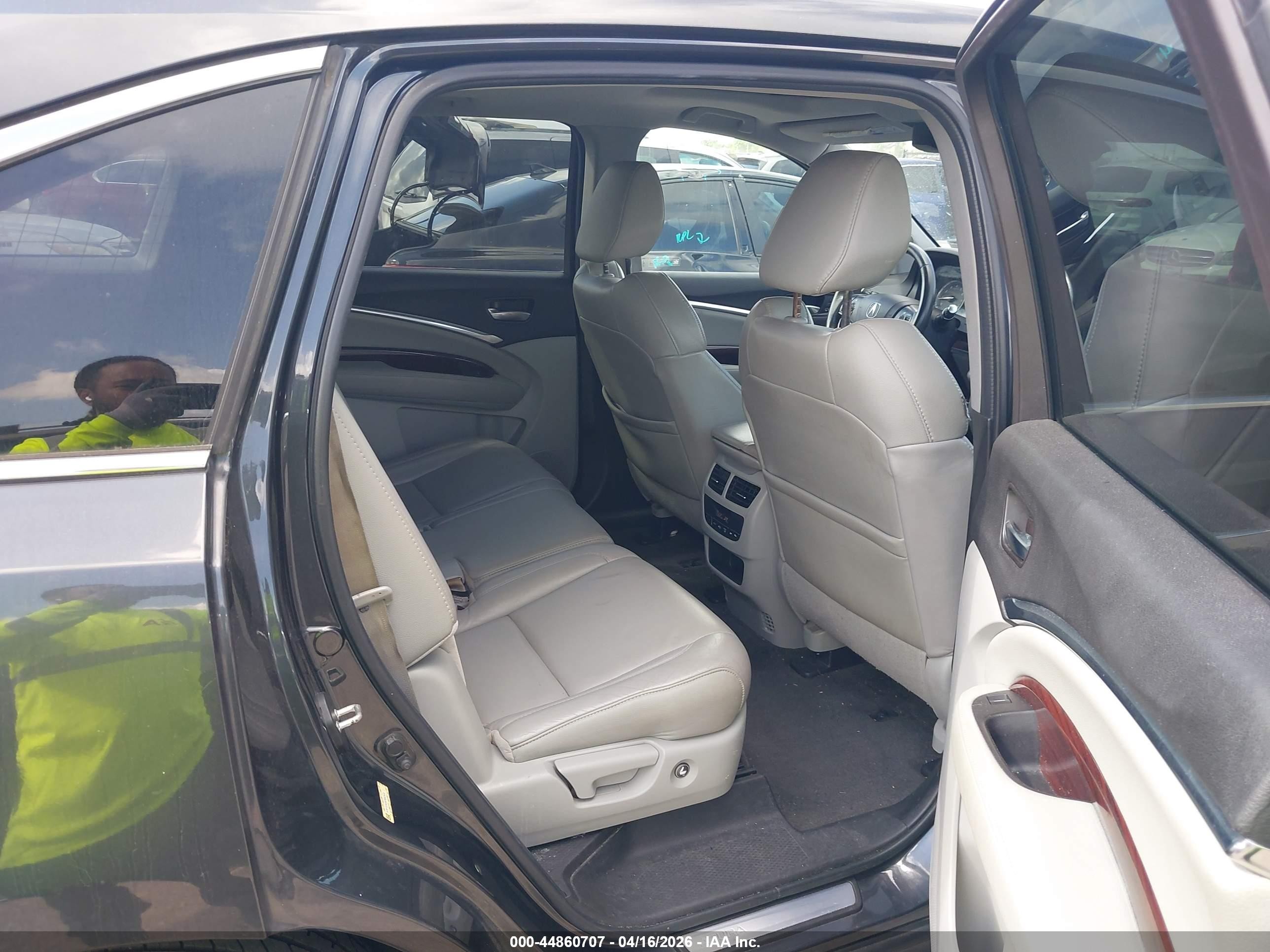 2015 Acura Mdx Technology Package Серый vin: 5FRYD3H45FB003632
