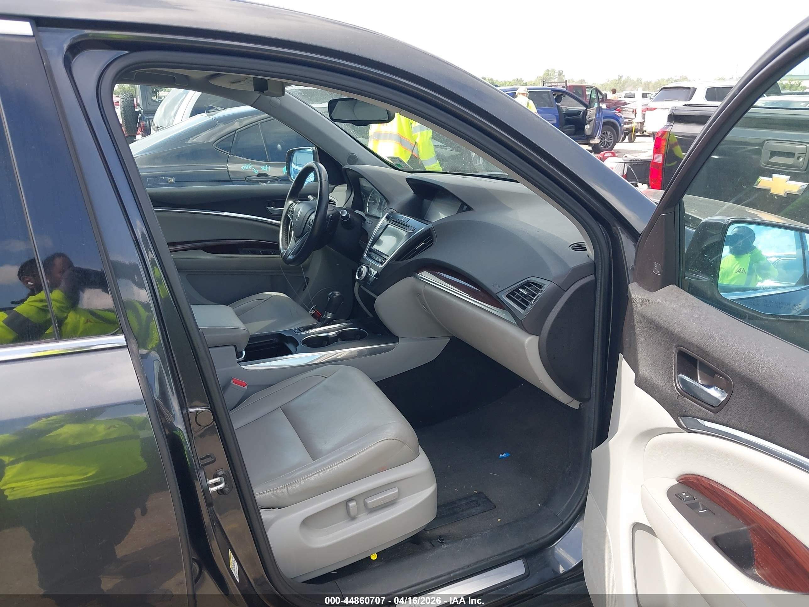 2015 Acura Mdx Technology Package Серый vin: 5FRYD3H45FB003632