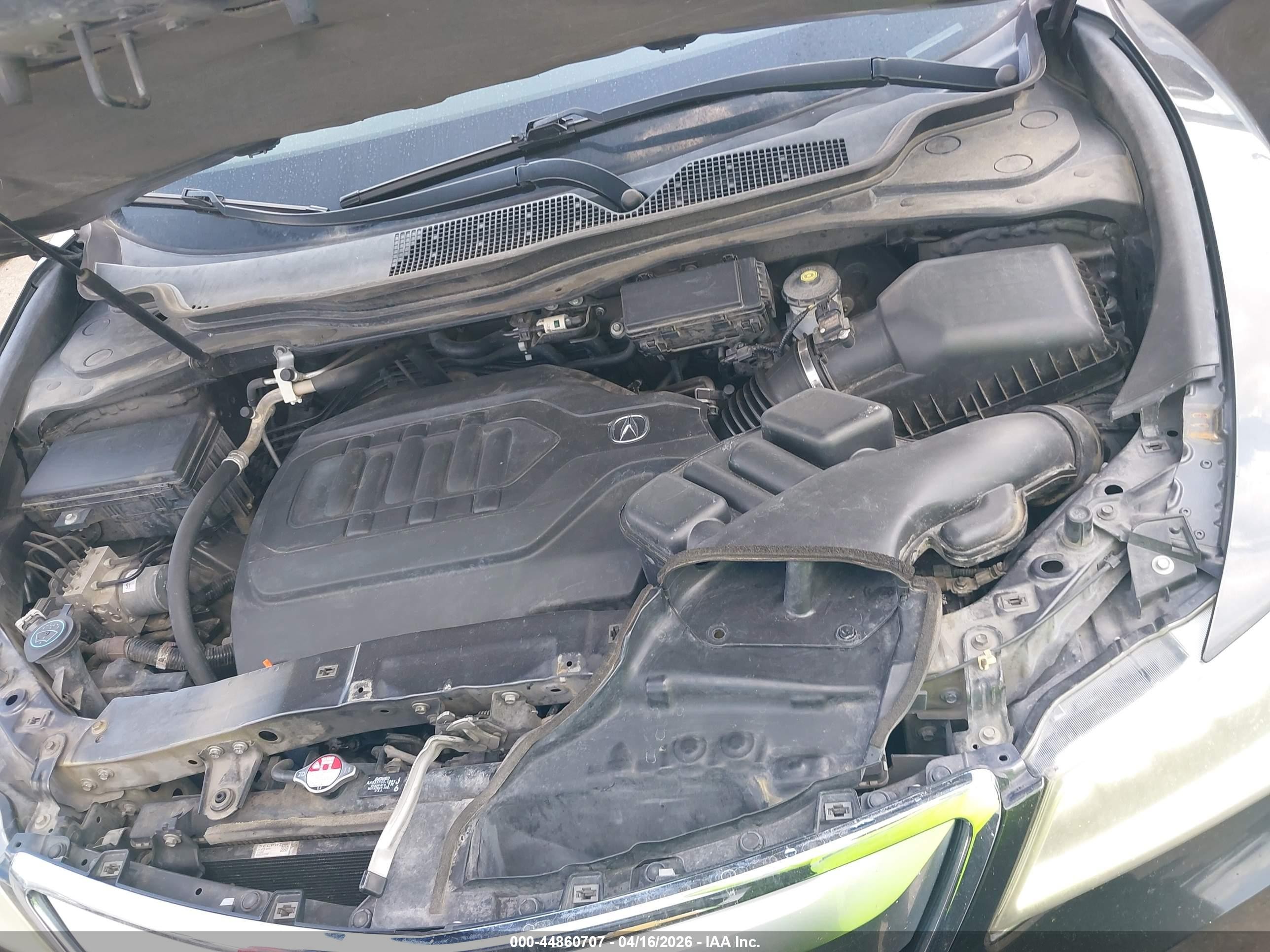 2015 Acura Mdx Technology Package Серый vin: 5FRYD3H45FB003632