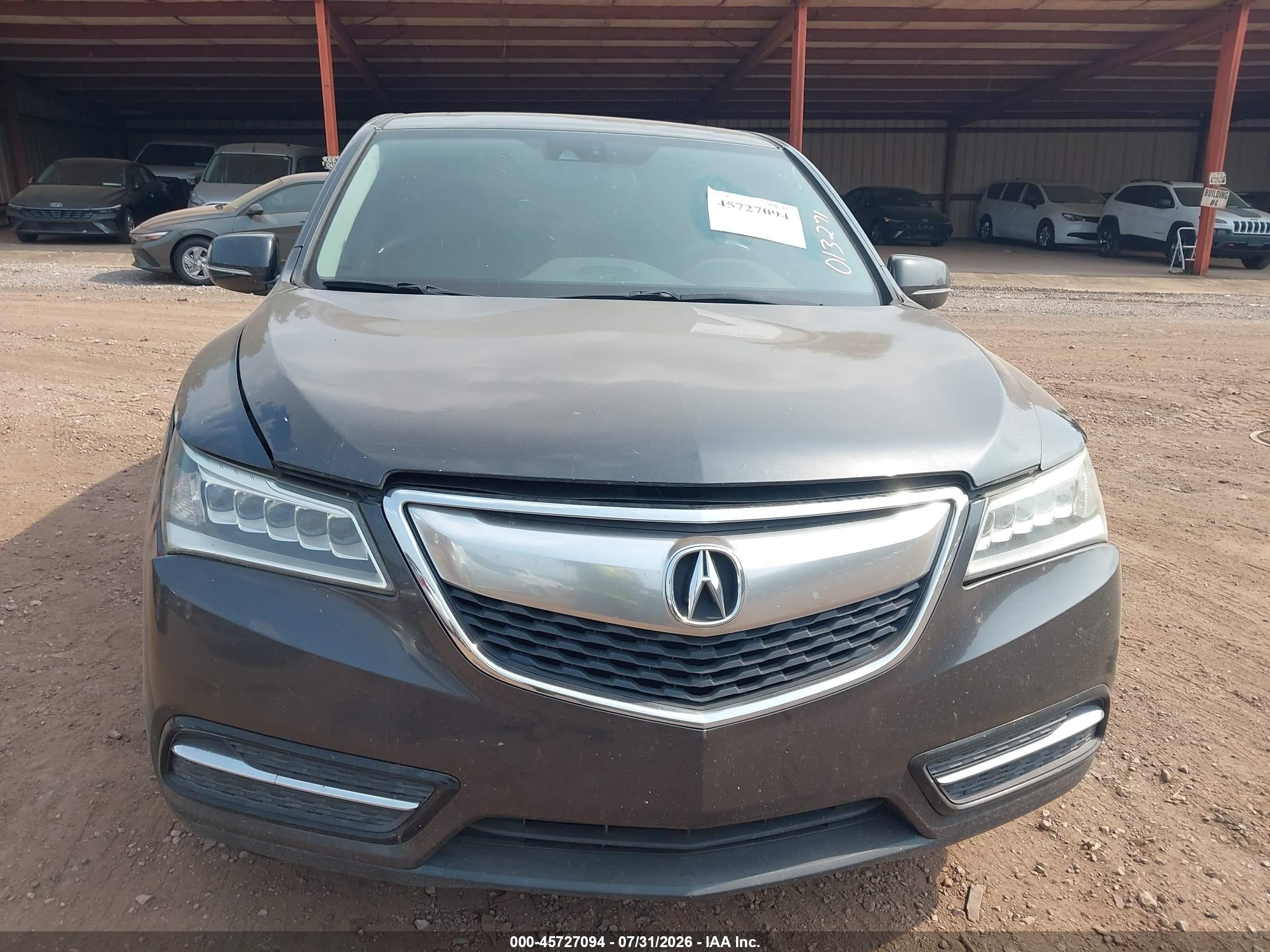 2015 Acura Mdx Technology Package Black vin: 5FRYD3H45FB013271