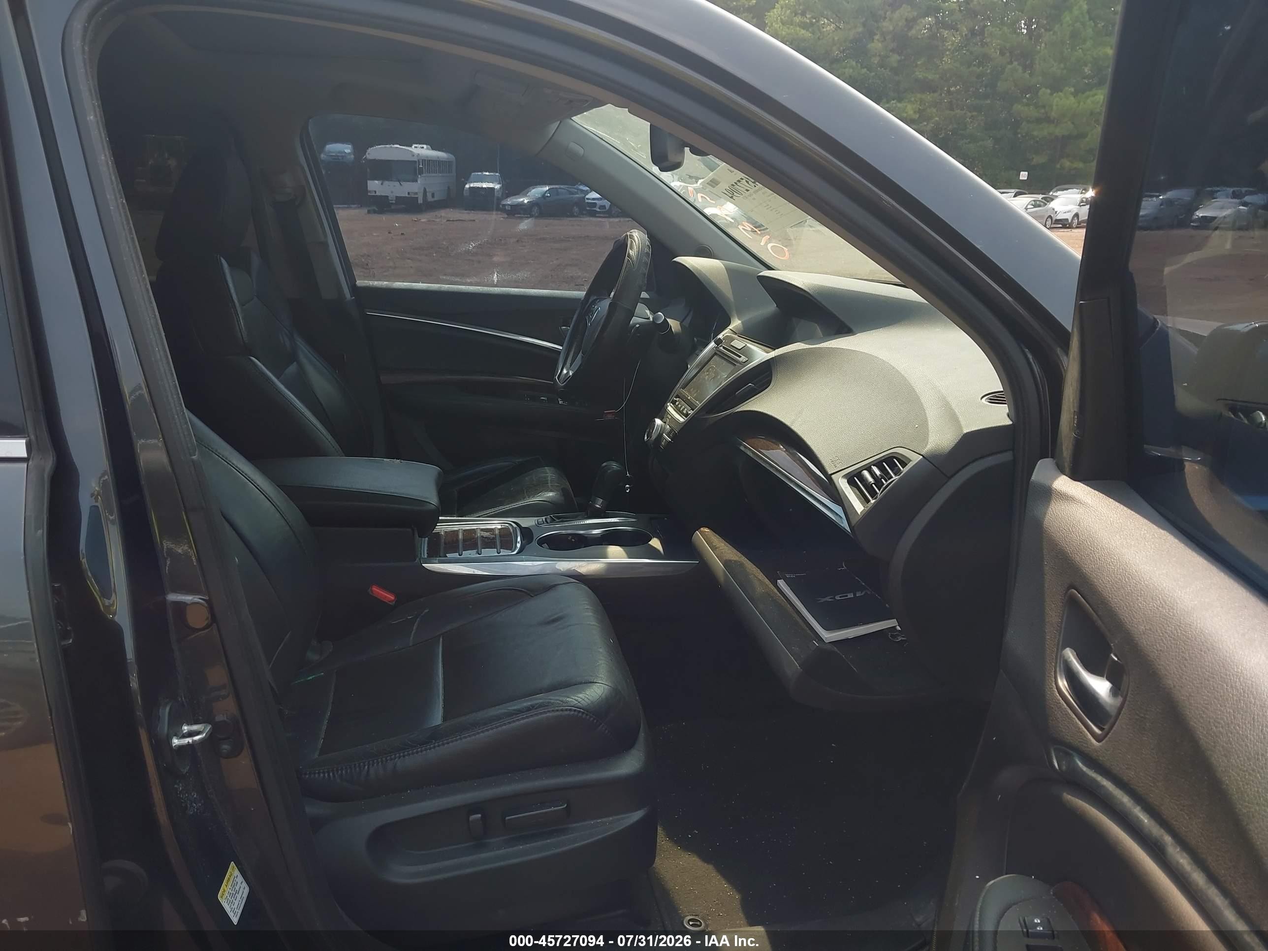 2015 Acura Mdx Technology Package Black vin: 5FRYD3H45FB013271