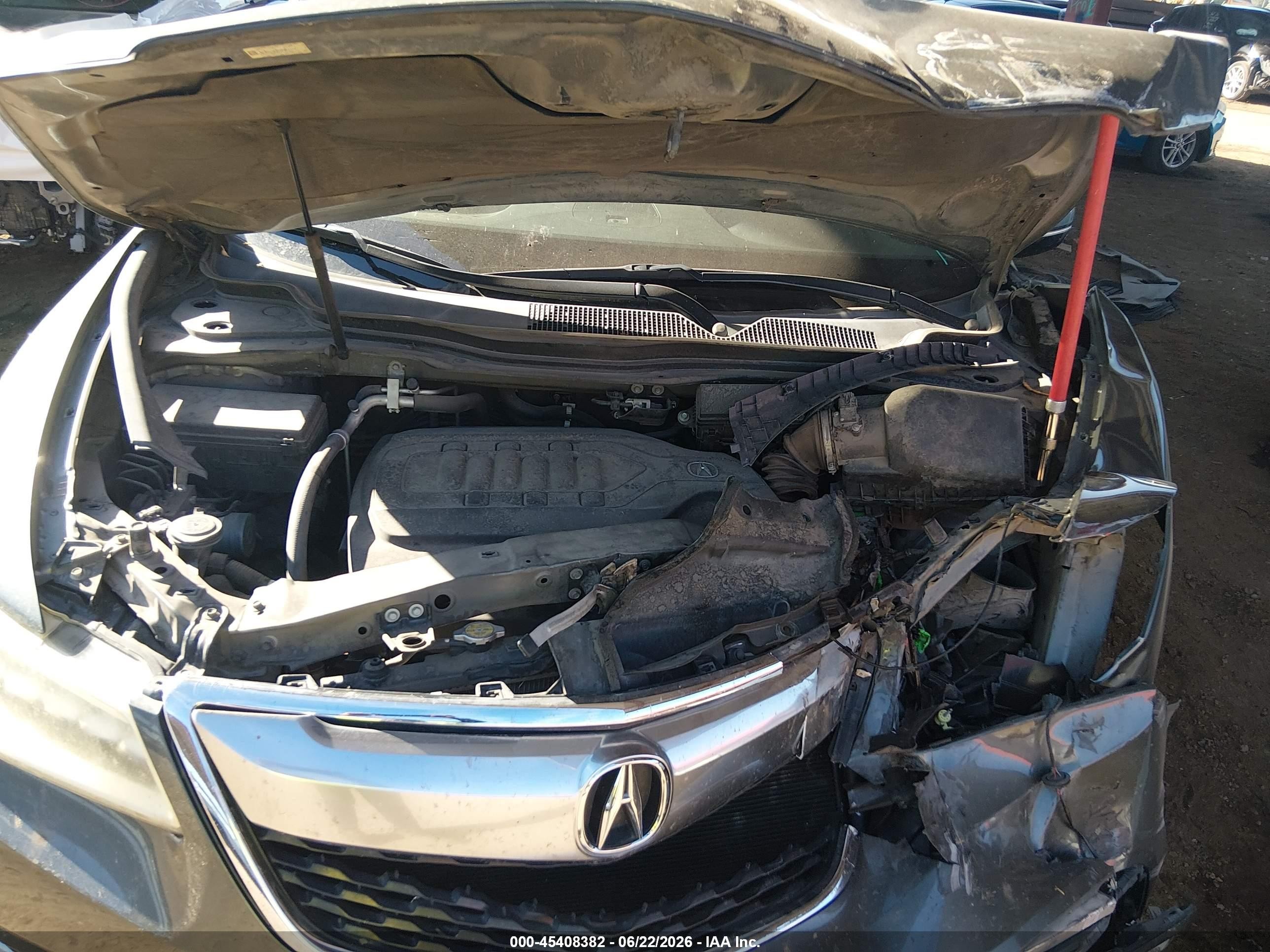 2014 Acura Mdx Technology Package Gray vin: 5FRYD3H46EB002374