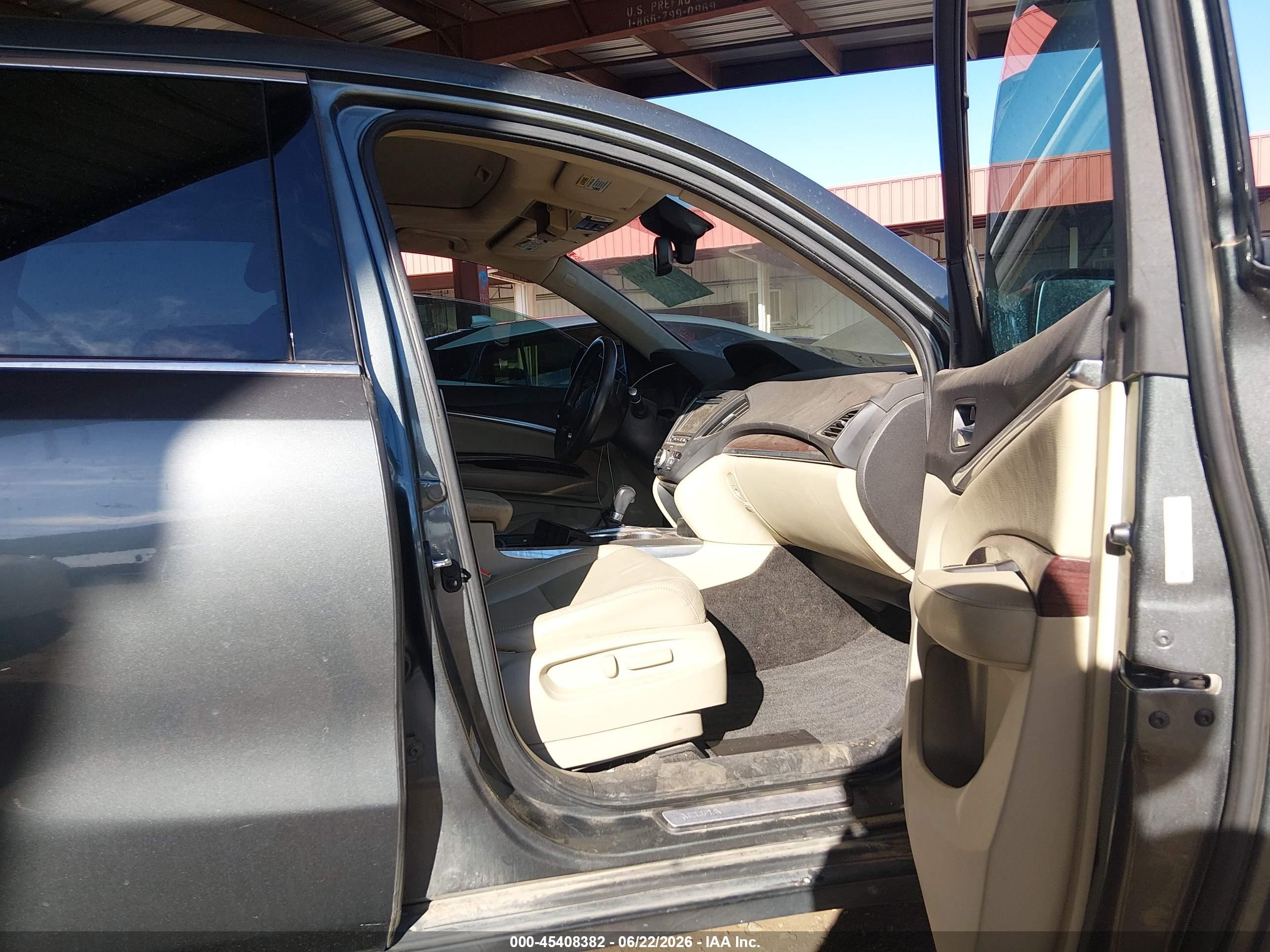 2014 Acura Mdx Technology Package Gray vin: 5FRYD3H46EB002374
