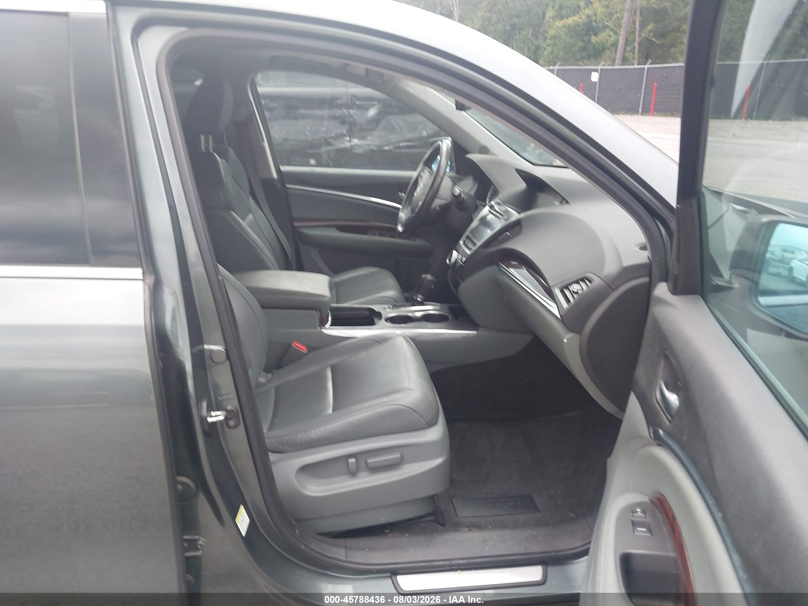 2015 Acura Mdx Technology Package Gray vin: 5FRYD3H46FB006815