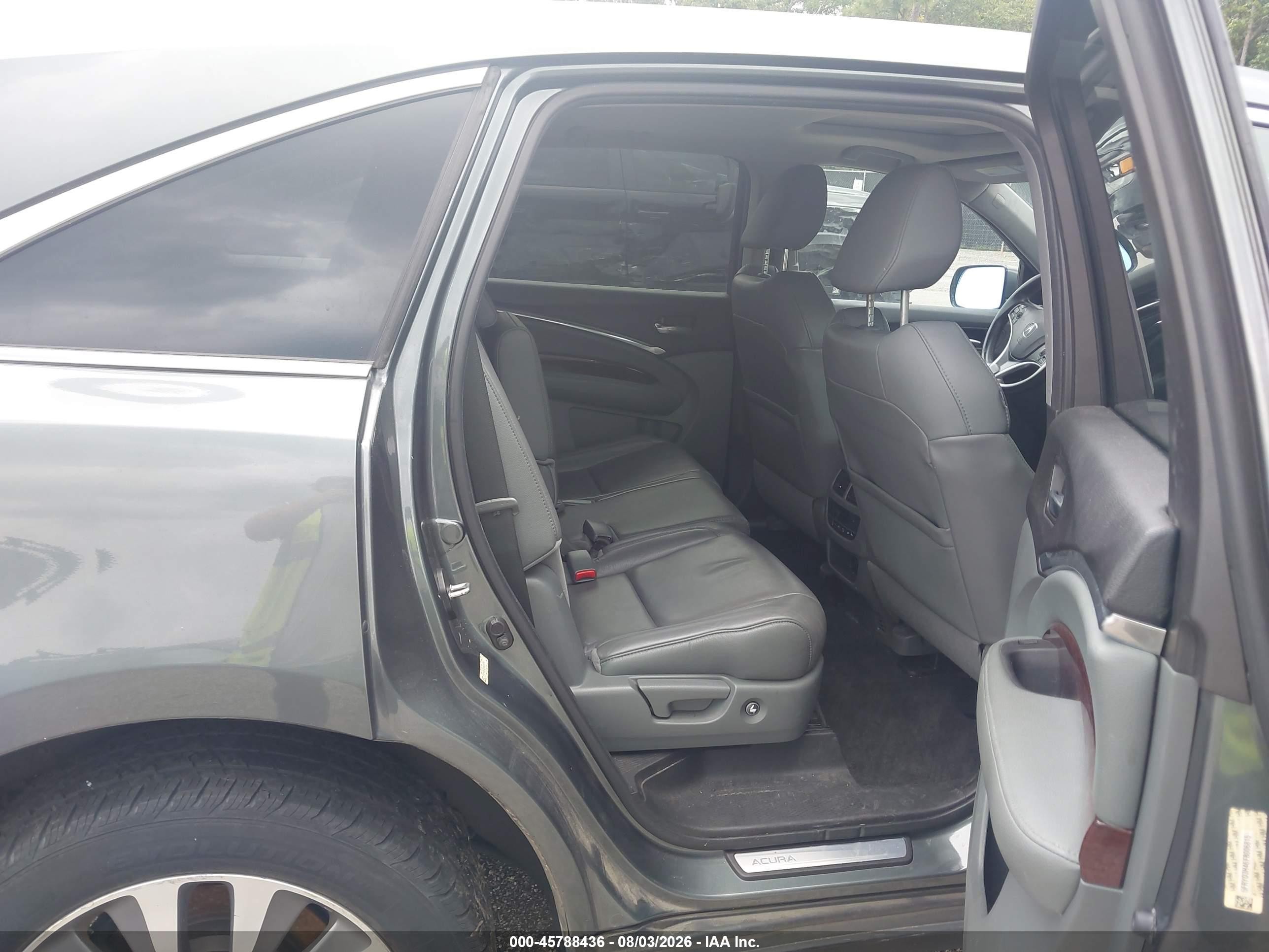 2015 Acura Mdx Technology Package Gray vin: 5FRYD3H46FB006815
