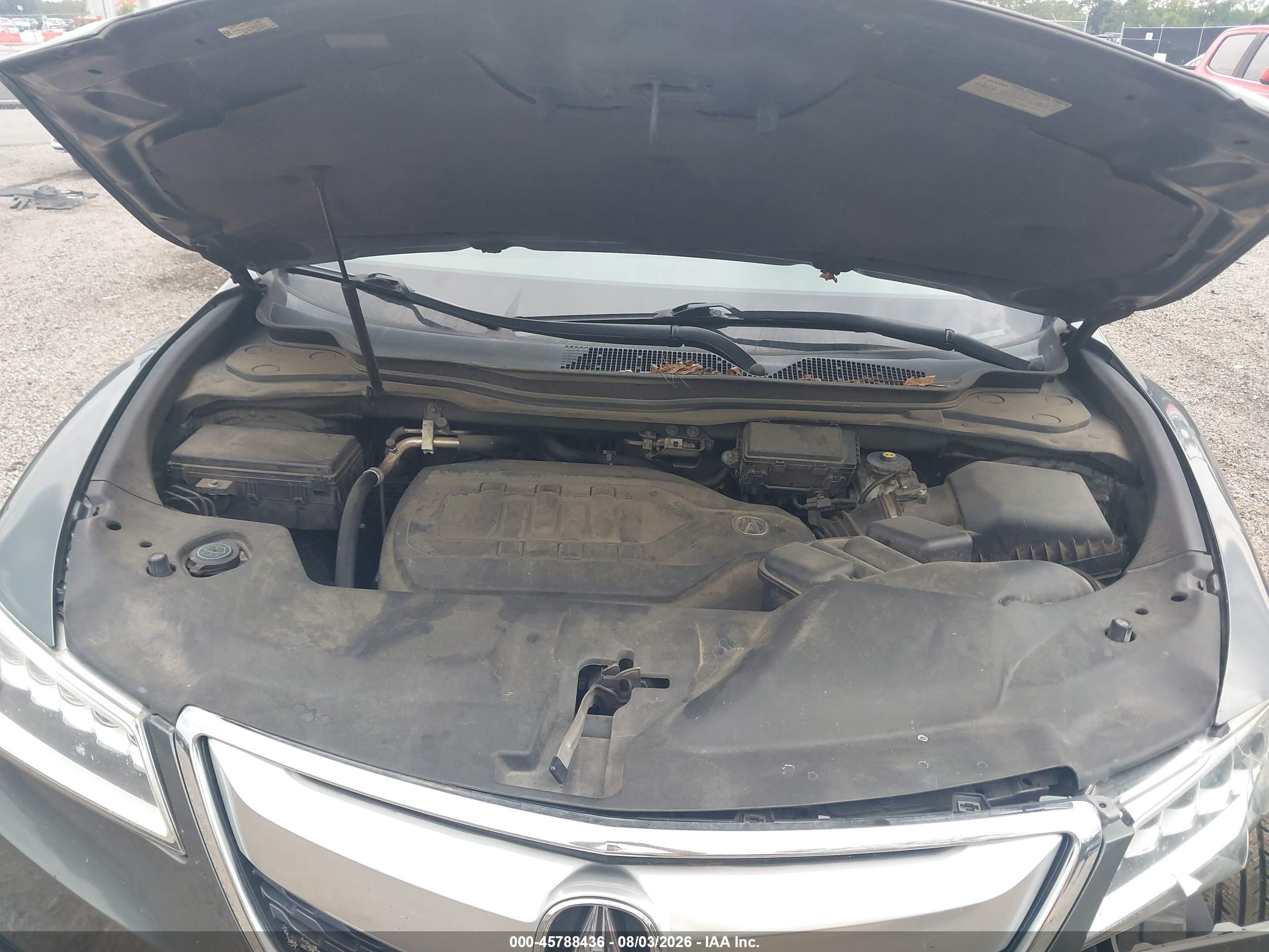 2015 Acura Mdx Technology Package Gray vin: 5FRYD3H46FB006815