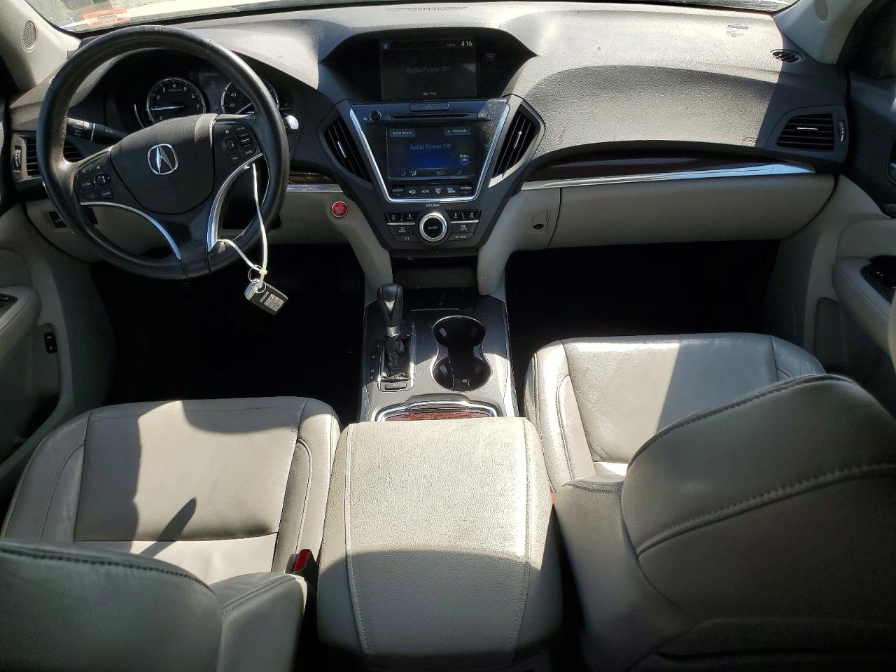 2015 Acura Mdx Technology Серебряный vin: 5FRYD3H46FB014753