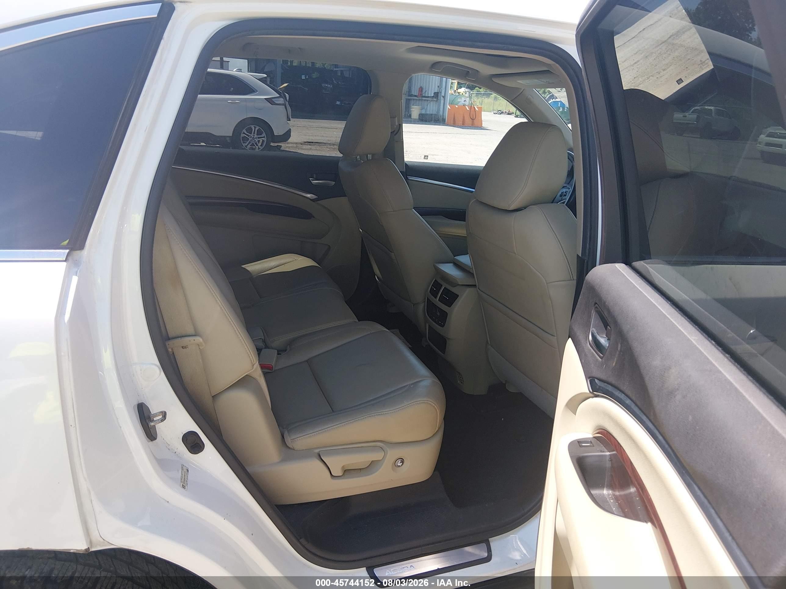 2014 Acura Mdx Technology Package Белый vin: 5FRYD3H47EB010757
