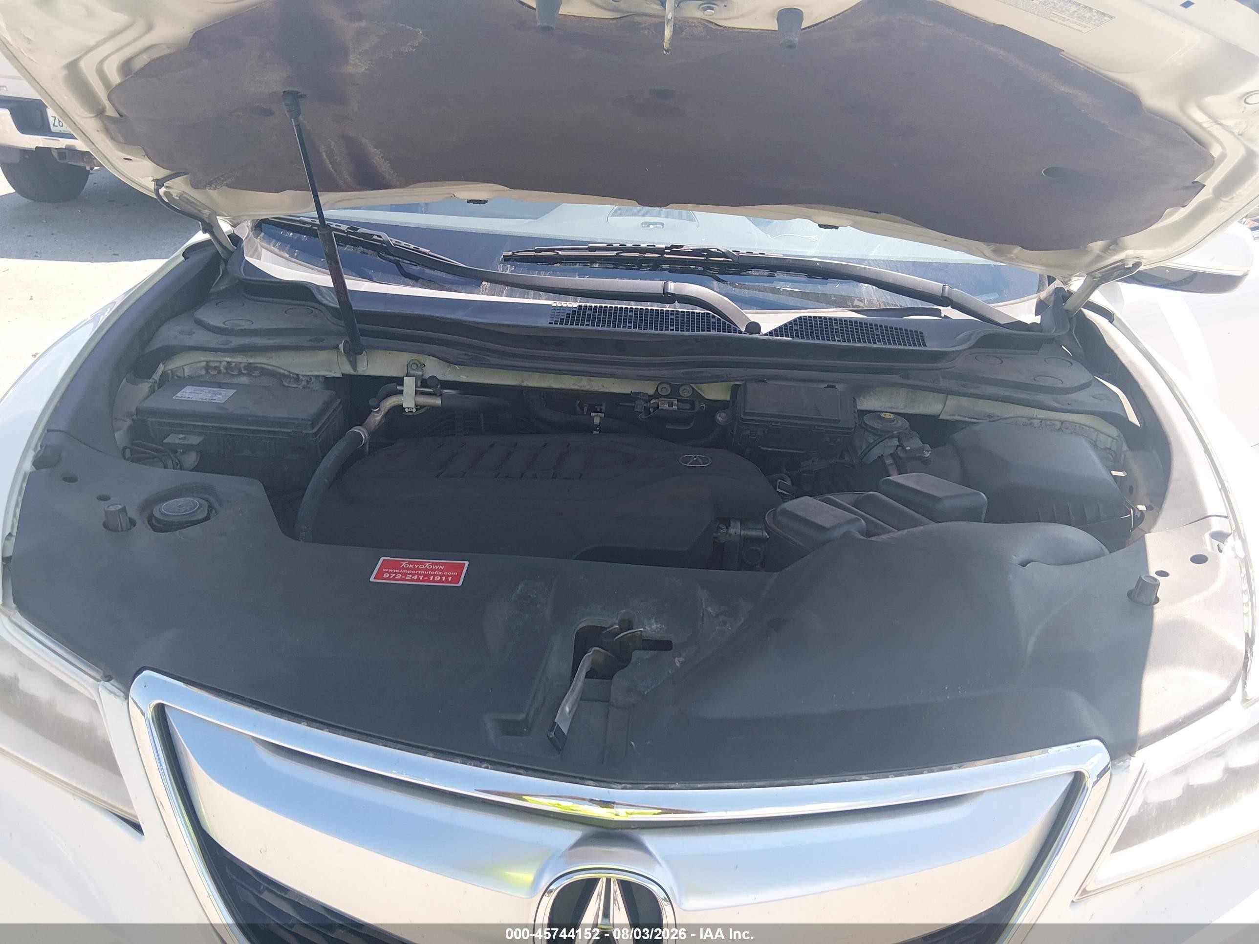 2014 Acura Mdx Technology Package Белый vin: 5FRYD3H47EB010757