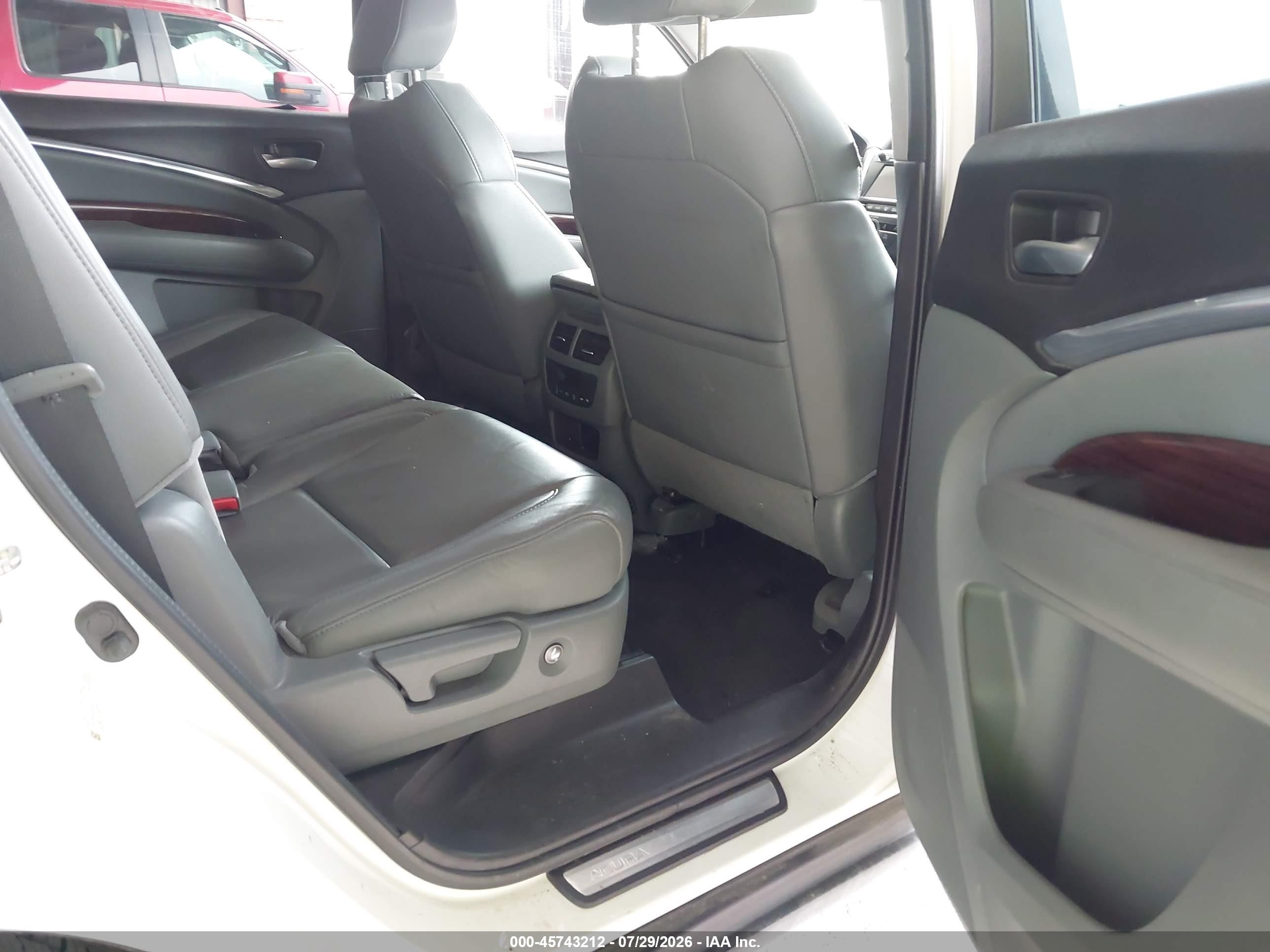 2014 Acura Mdx Technology Package White vin: 5FRYD3H47EB018079
