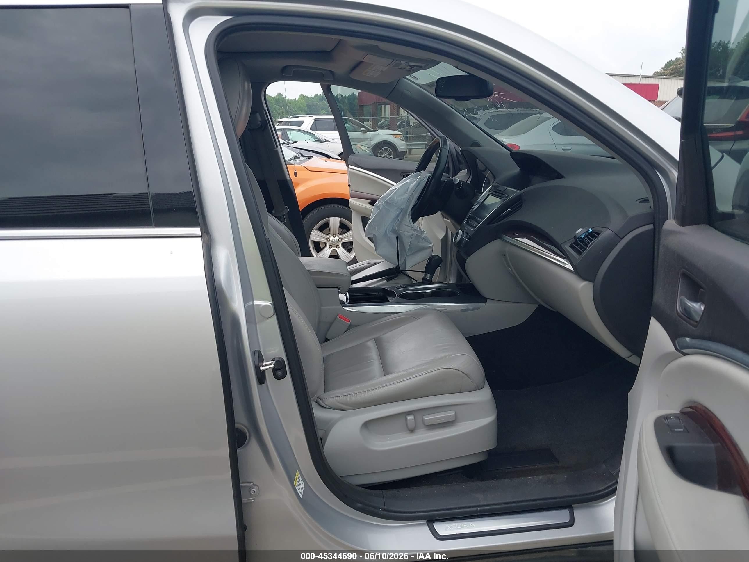 2015 Acura Mdx Technology Package Серебряный vin: 5FRYD3H47FB006922